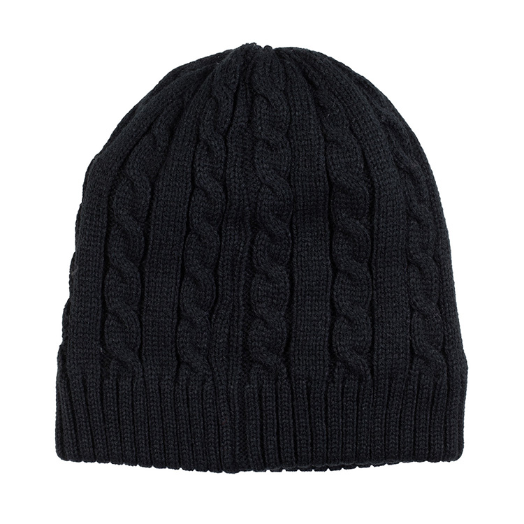 "THE COZY" Cable Knit Beanie With Fluffy Soft Lining 20