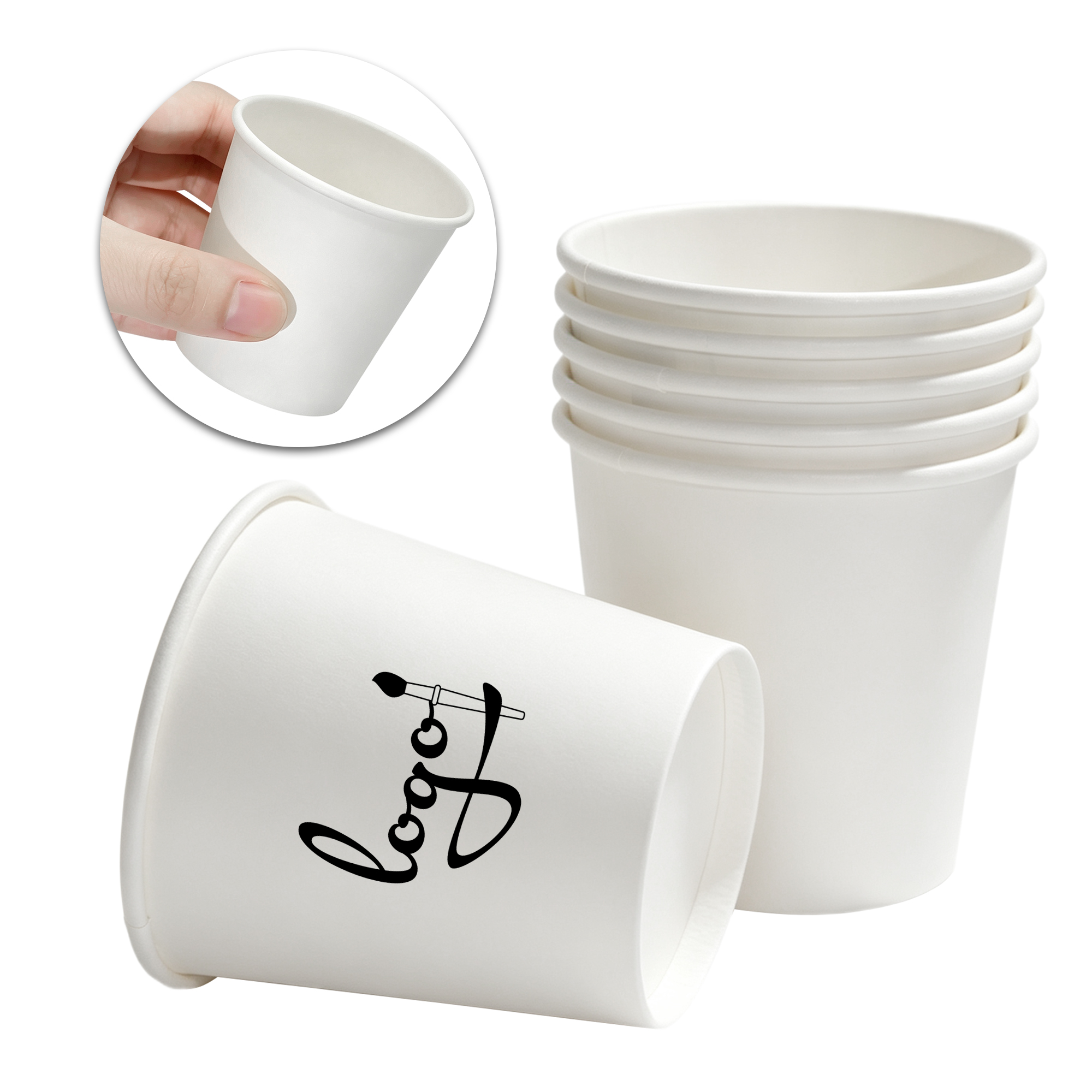 5oz Disposable Paper Tasting Cup 2