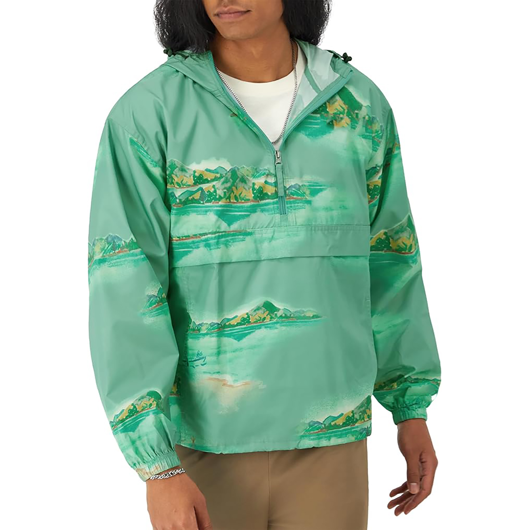 Unisex Windproof and Waterproof Packable Jacket 31
