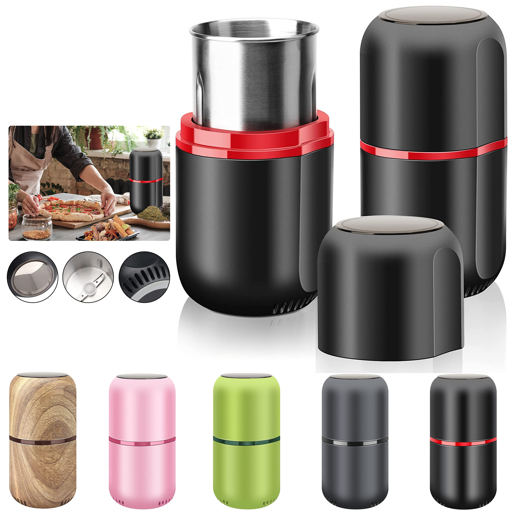 Spice Herb Coffee Grinder 4