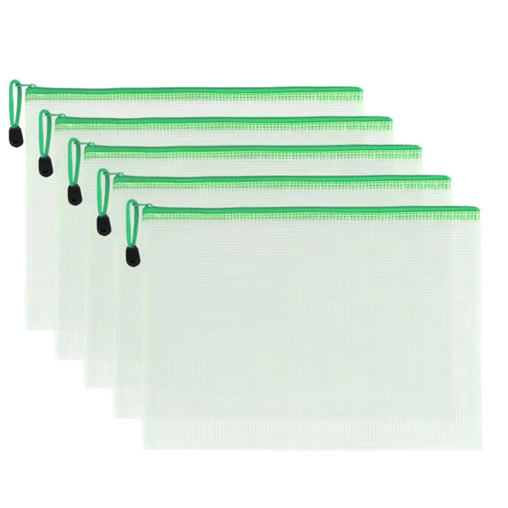 A4 Mesh Document Sleeve File Bag with Zipper 17