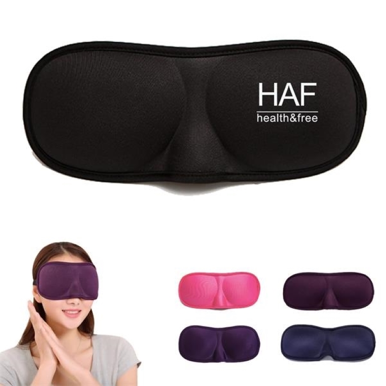 Adjustable 3D Contoured Eye Masks for Sleeping