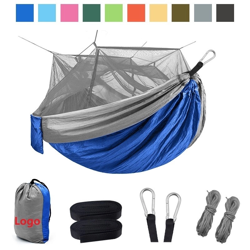 Net Portable Hammocks Parachute Lightweight Nylon with Tree