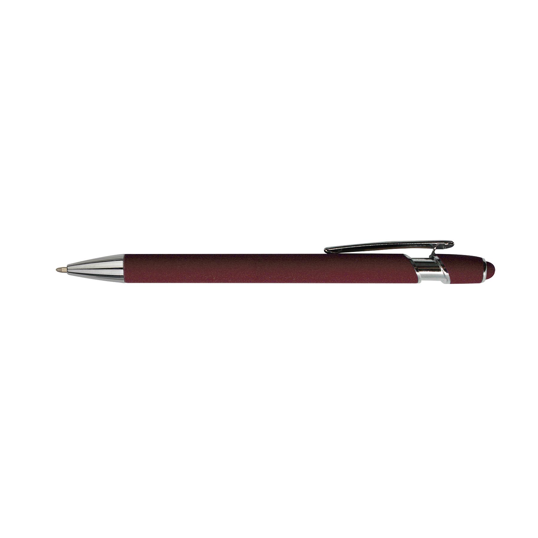 Soft Touch Ballpoint Stylus Metal Pen- CLOSE OUT 14