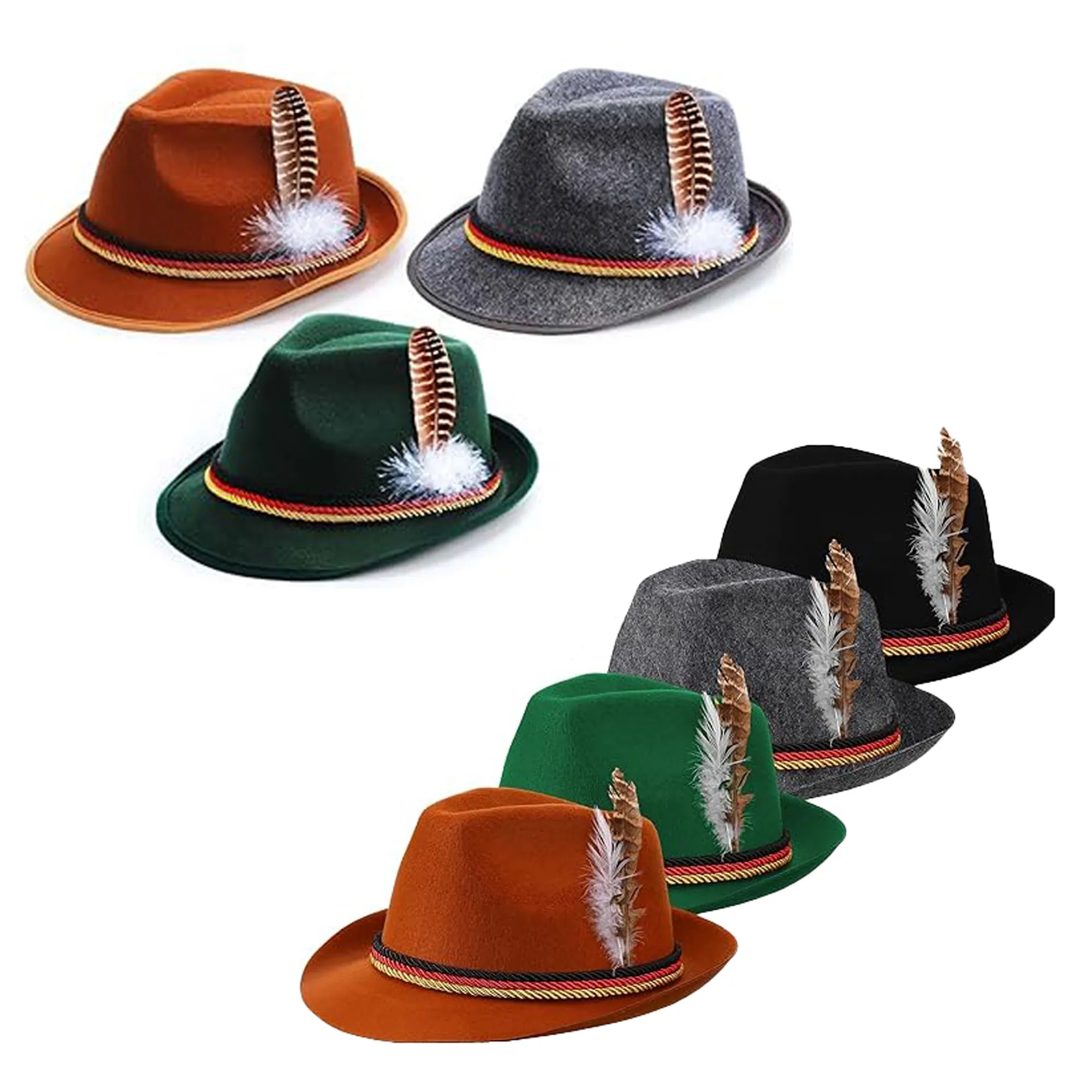 Deluxe Adult Oktoberfest Hat 4