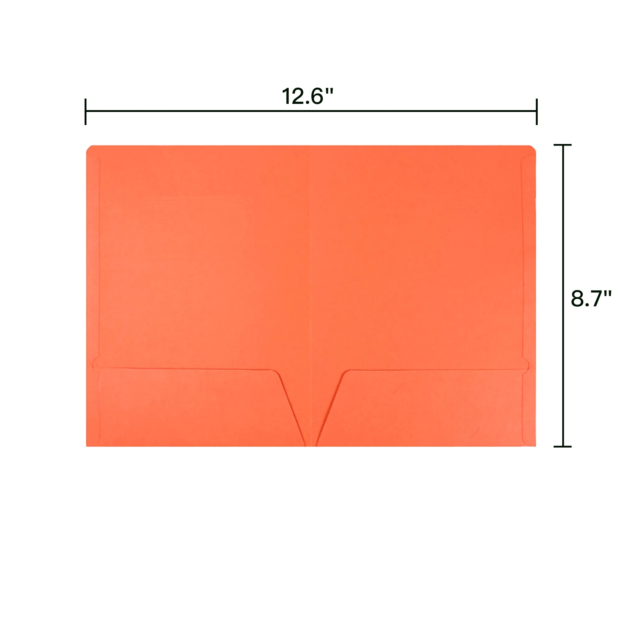 A4 Heavy Duty Paper Pockets File Folder 7
