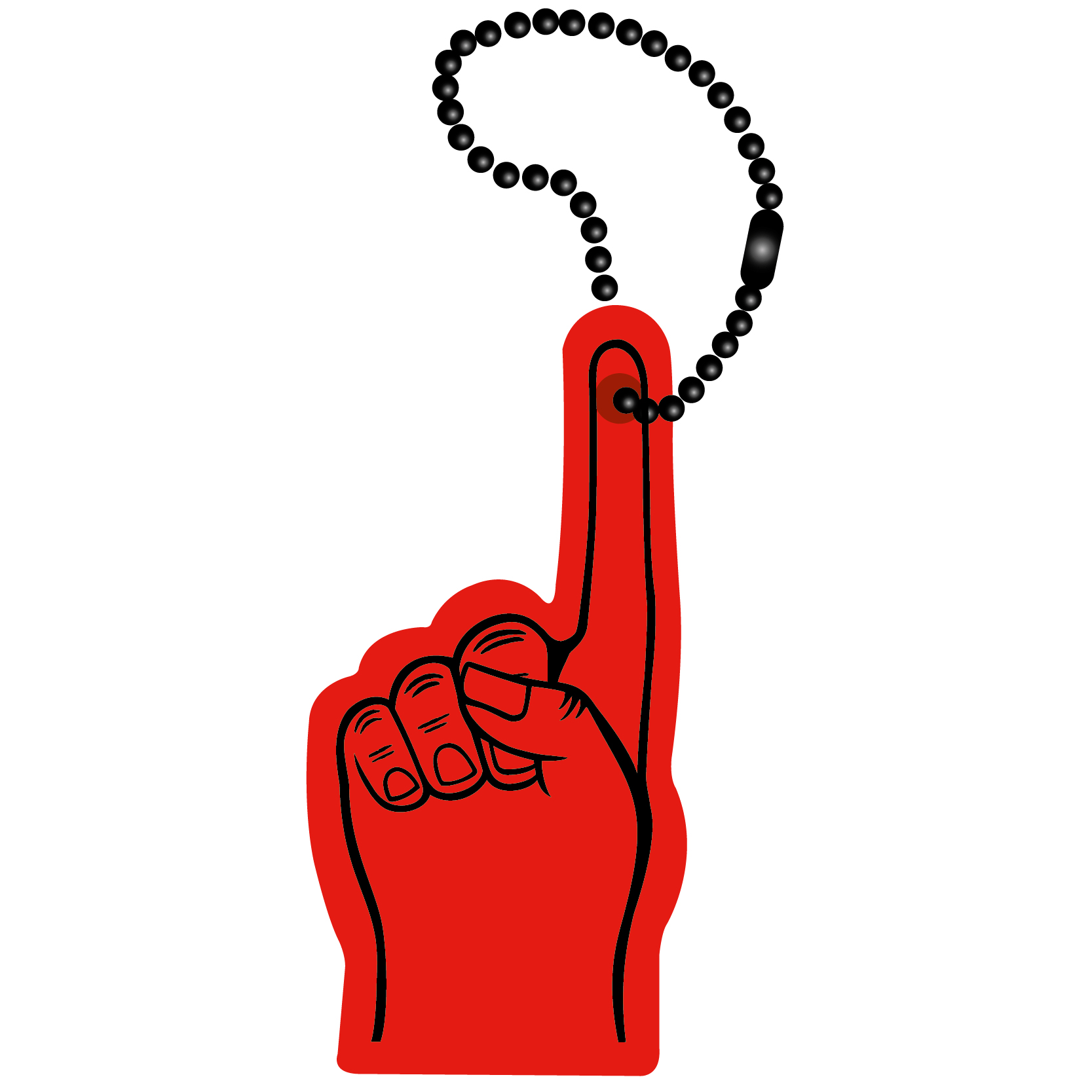 #1 Hand Key Tag 32