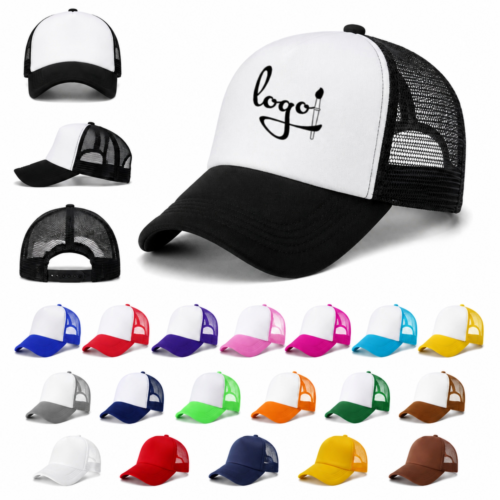Foam Mesh Trucker Cap