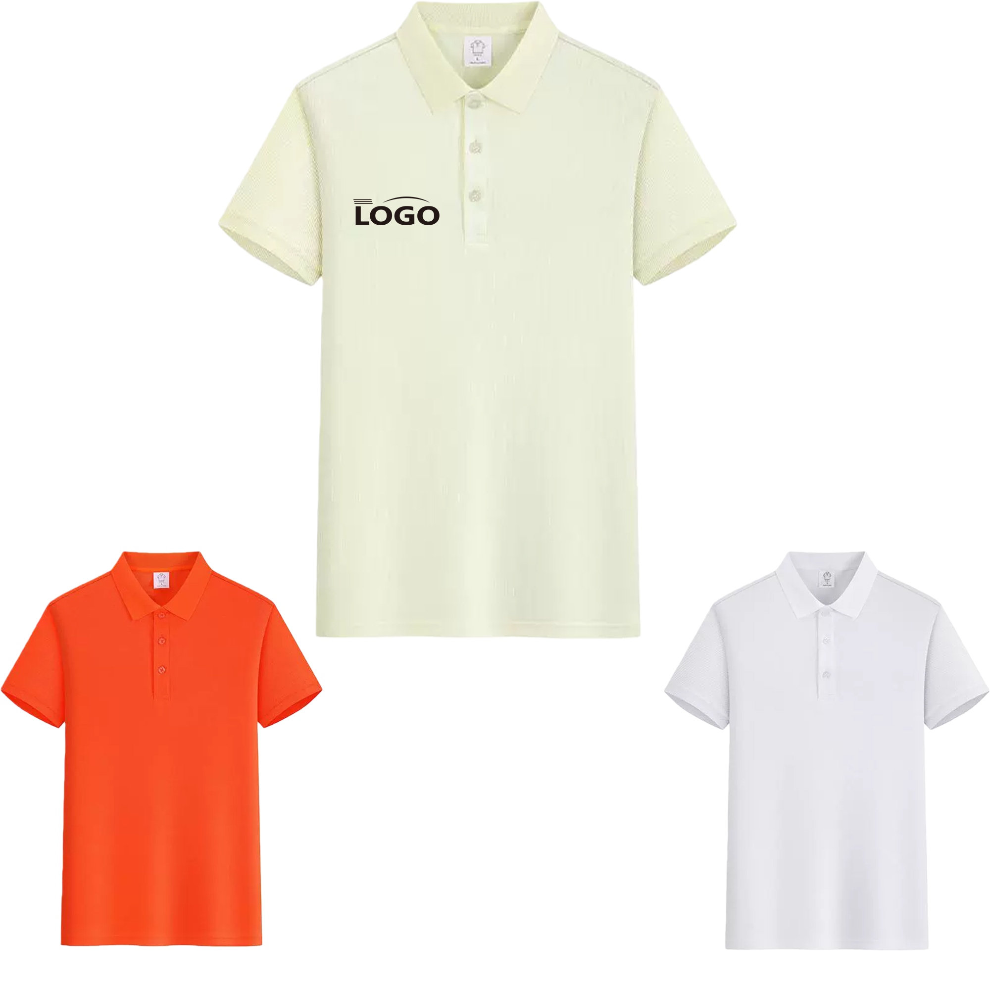 Crew-neck Short-Sleeve Work T-Shirt