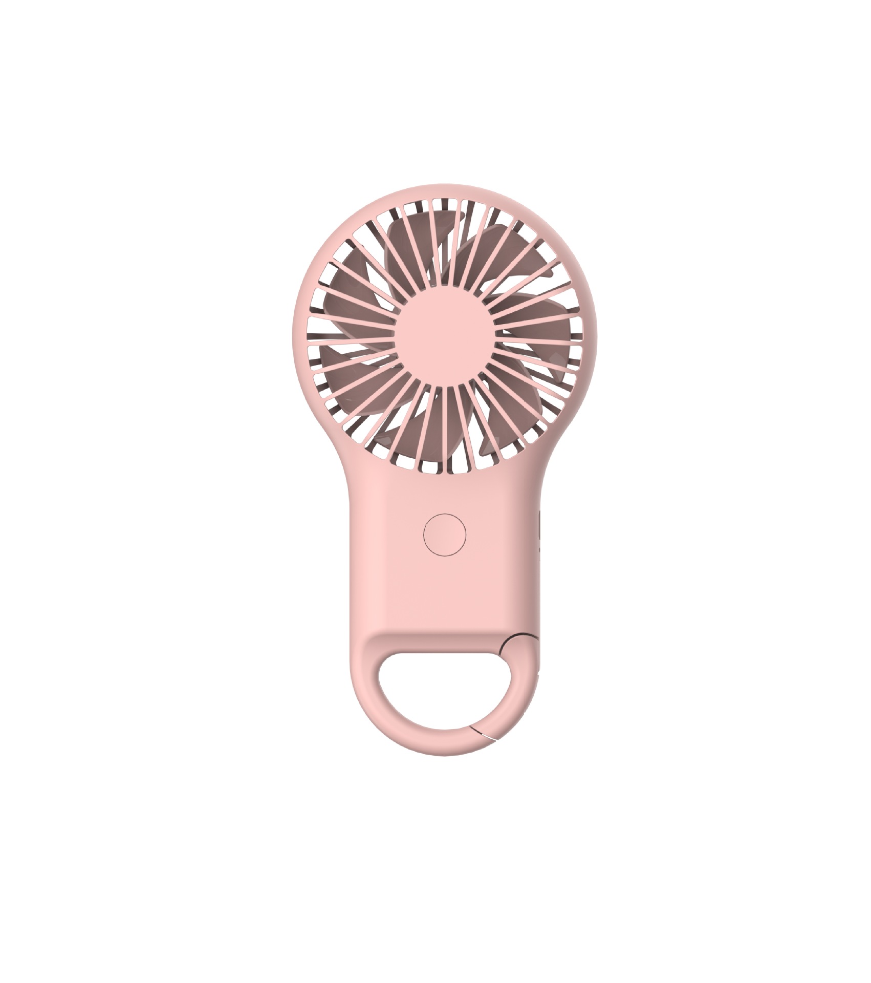 Rechargeable Handheld Fan With Carabiner 3