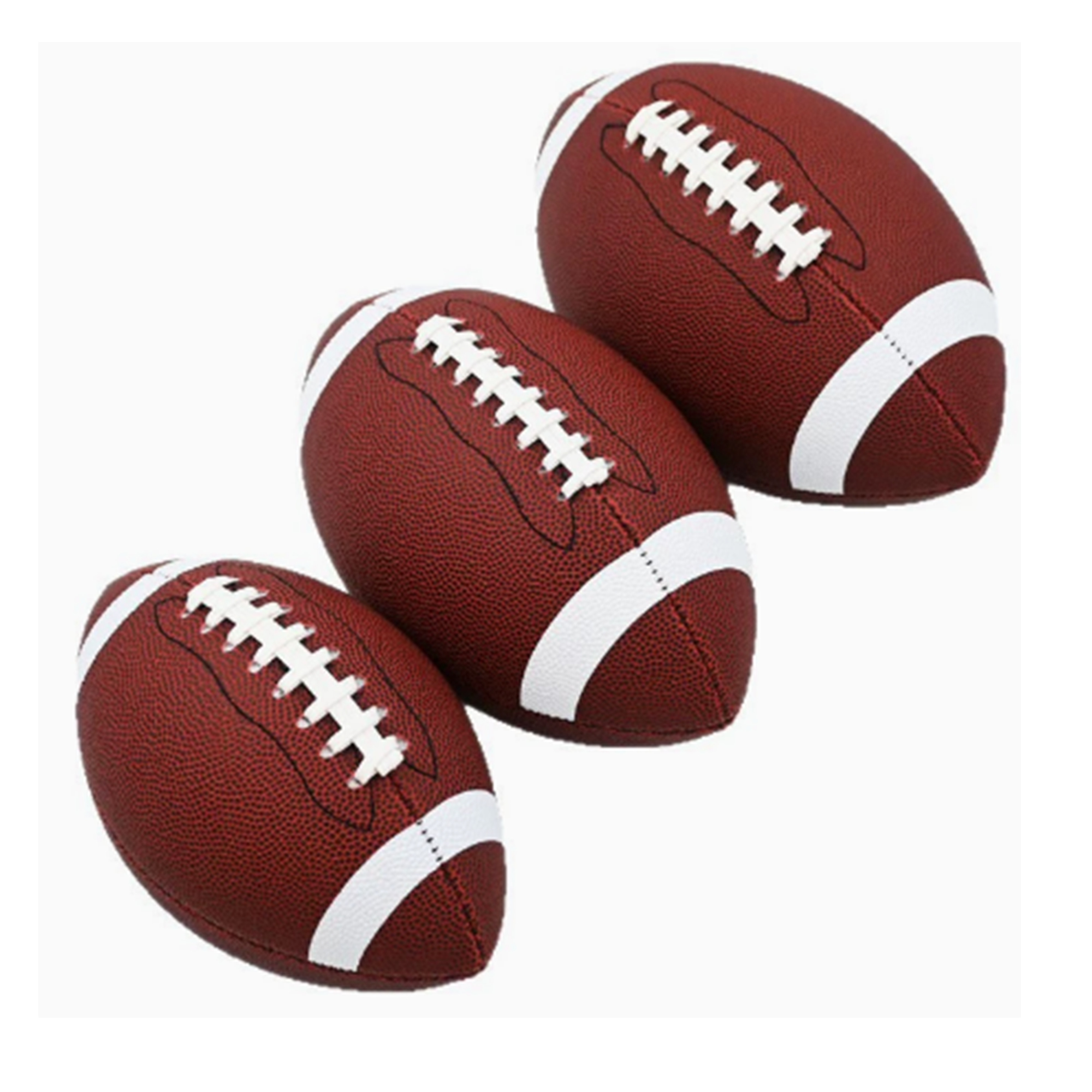 11.4 Inch PVC American Football Size 9 5