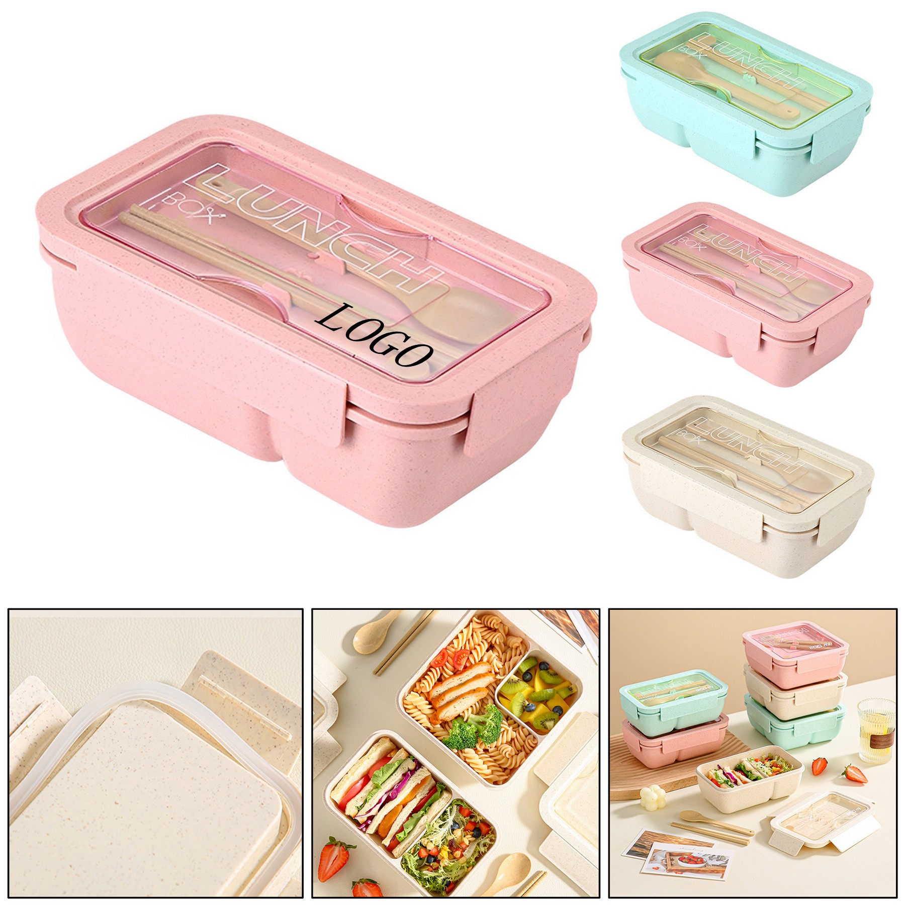 Microwaveable Bento Lunch Box