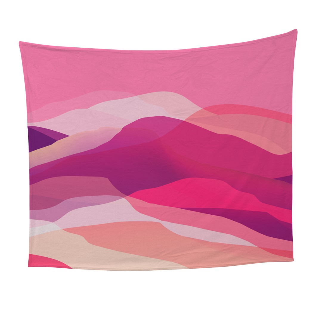 30" x 40" Velveteen Blanket Dye Sub 281113 HALO Branded Solutions