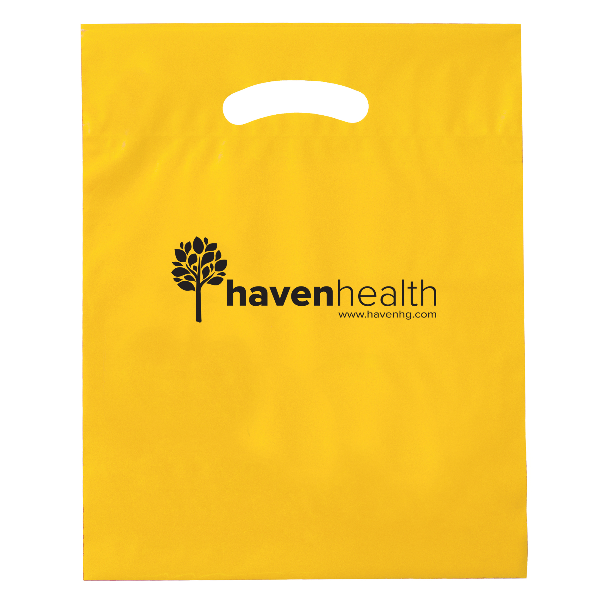 Fold Over Reinforced Die Cut Bag 20