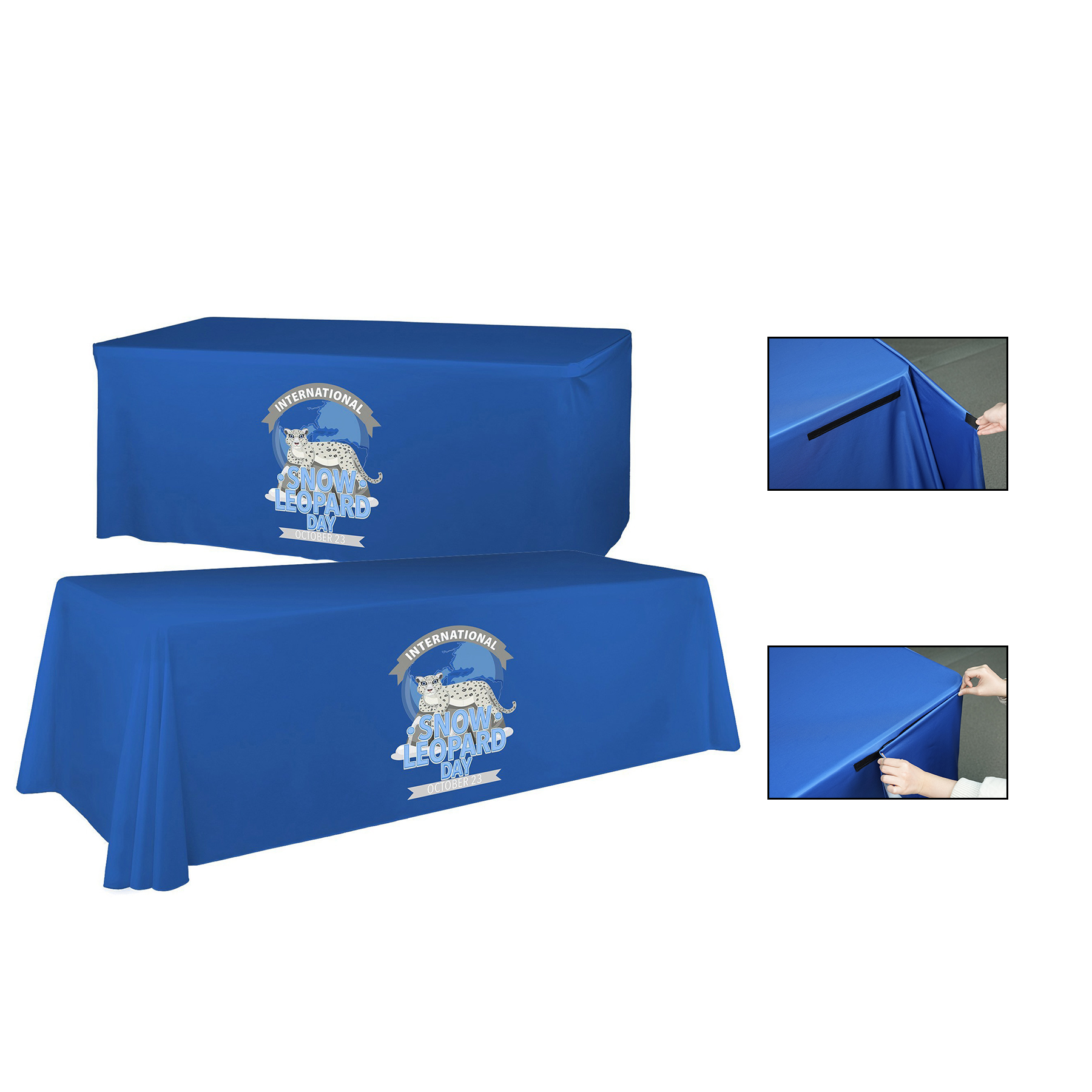 6'/8' Convertible Premium Table Throw (Full Color Dye Sublimation) 29
