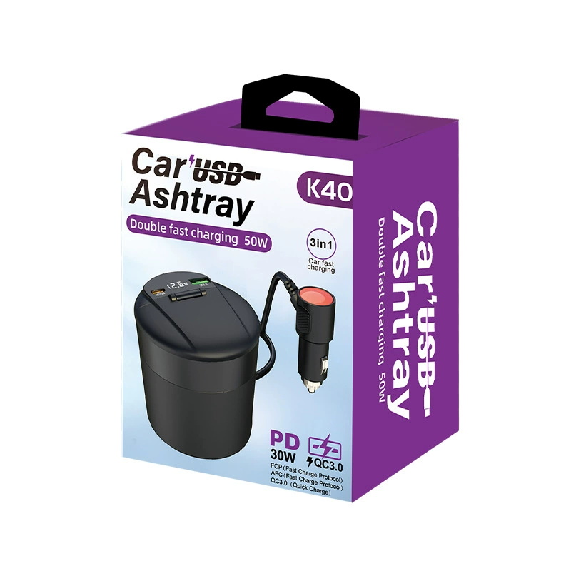 Car Ashtray with Charge 6
