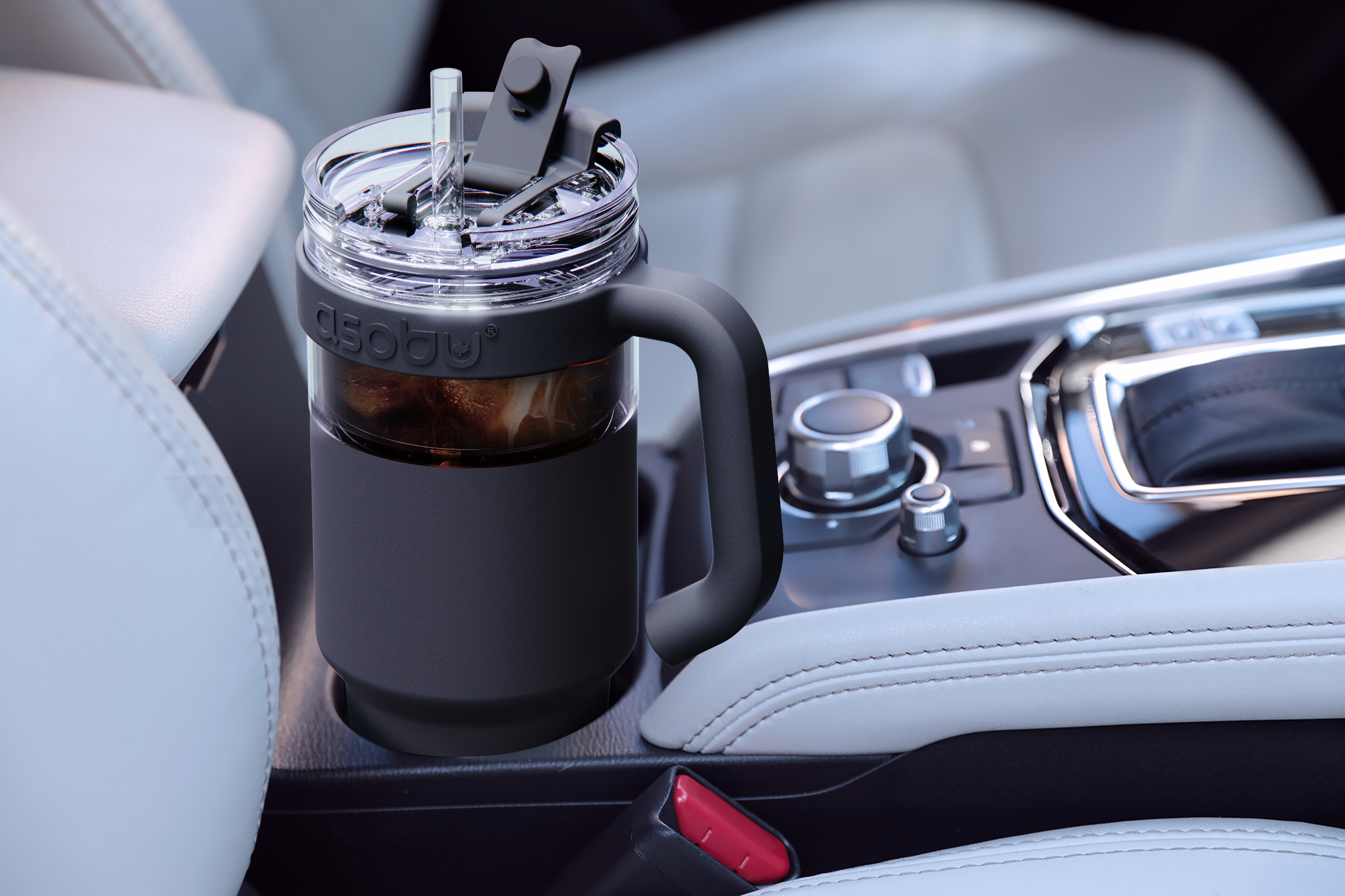 34 oz. Asobu Explorer - See-Through Mug w/ Detachable Base 12