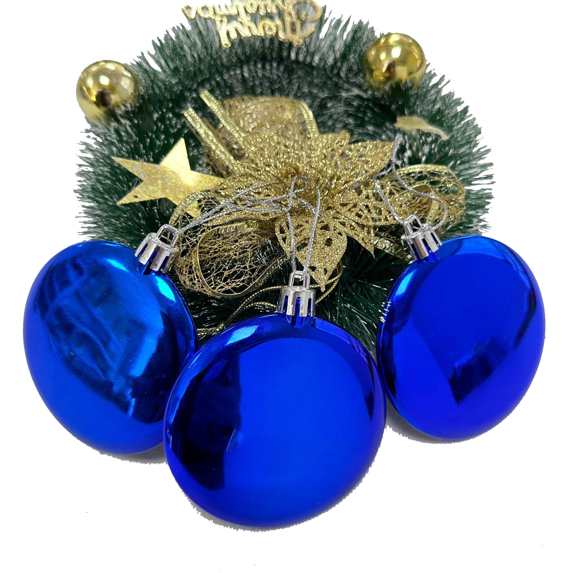 Flat Round Christmas Ornament 8