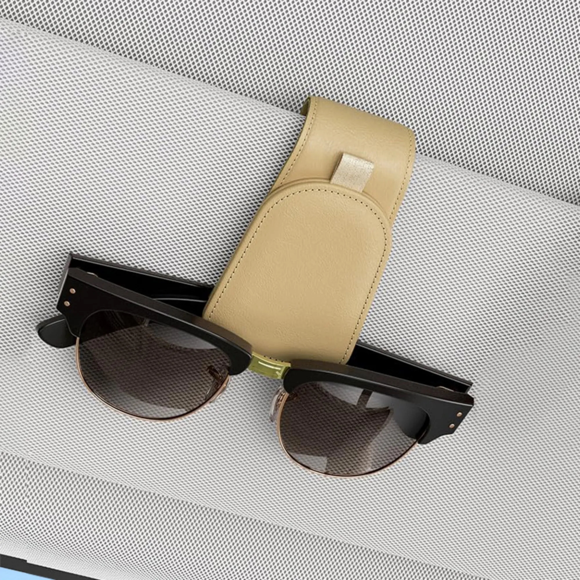 Magnetic Car Sunglasses Organizer Clip 6