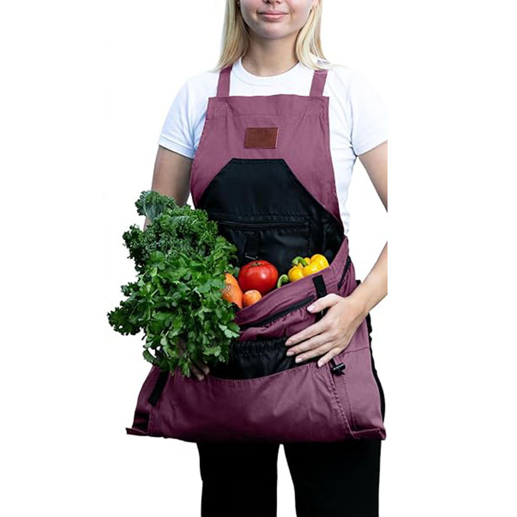 Internal Drawstring Gardening Apron Pocket 11