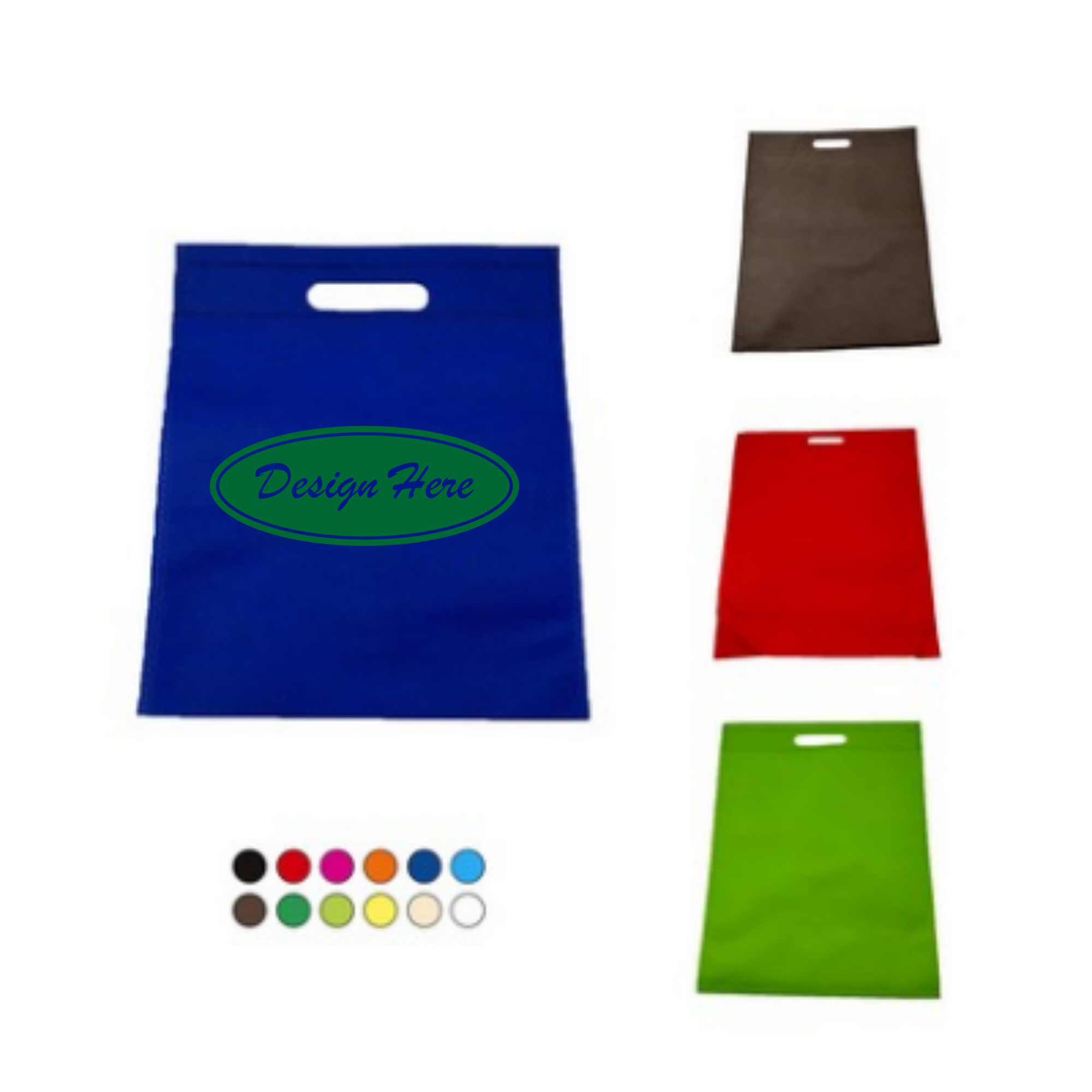 Non-woven Flat Pocket Shopping Bag 3