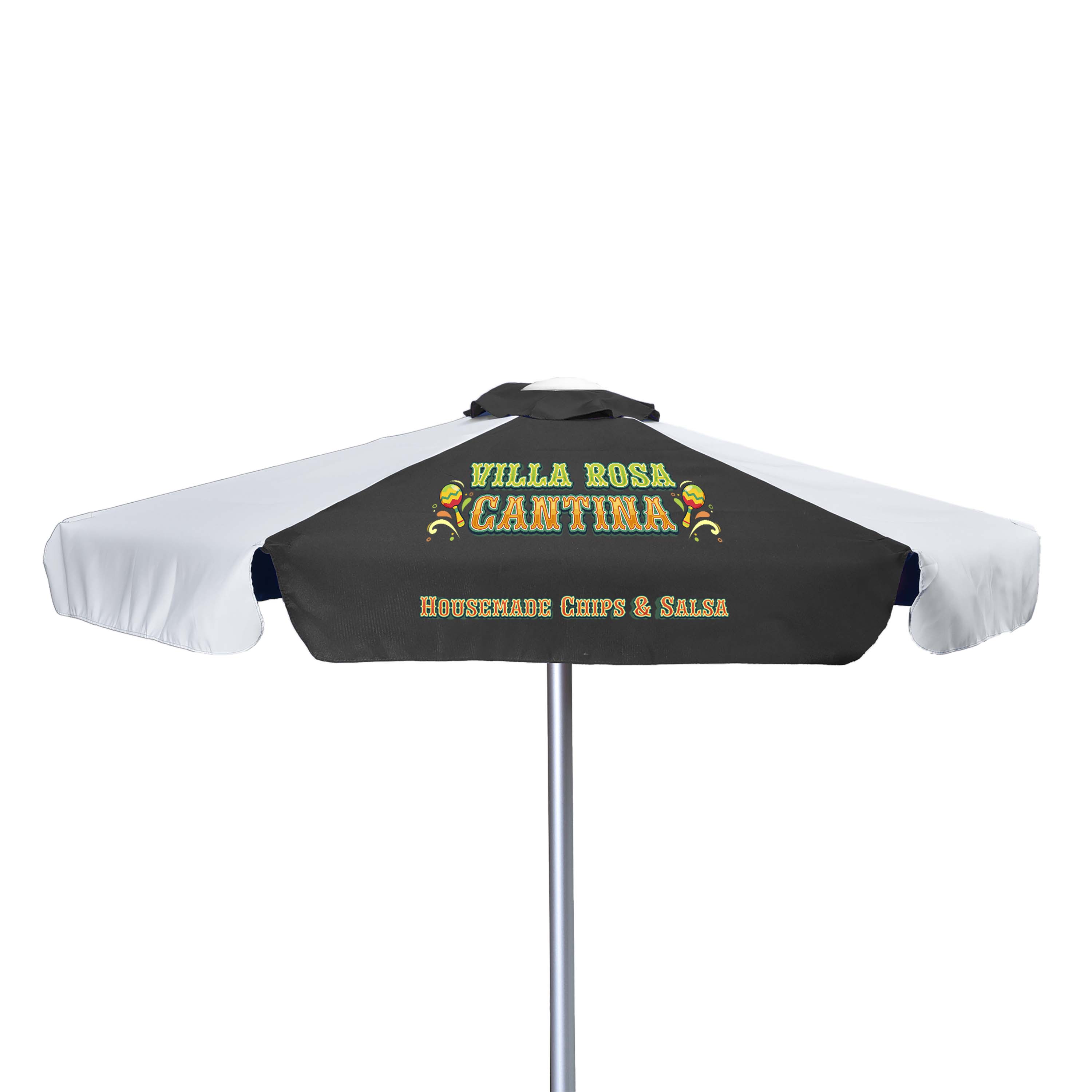 7' Market Umbrella Kit with Valance (2 Imprints) 6