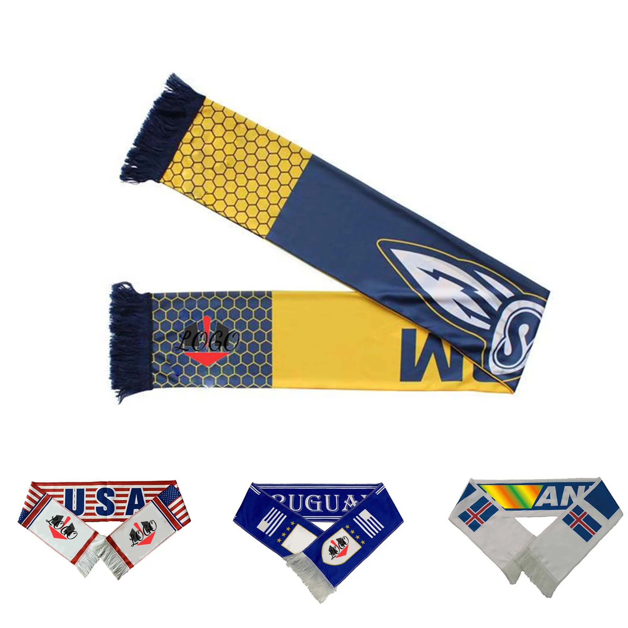 Full Color Stadium Soccer Scarf 6