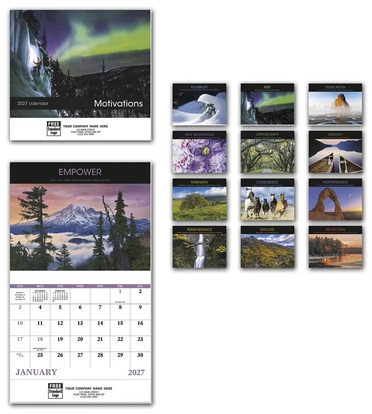 Calendars - Wall, Motivations