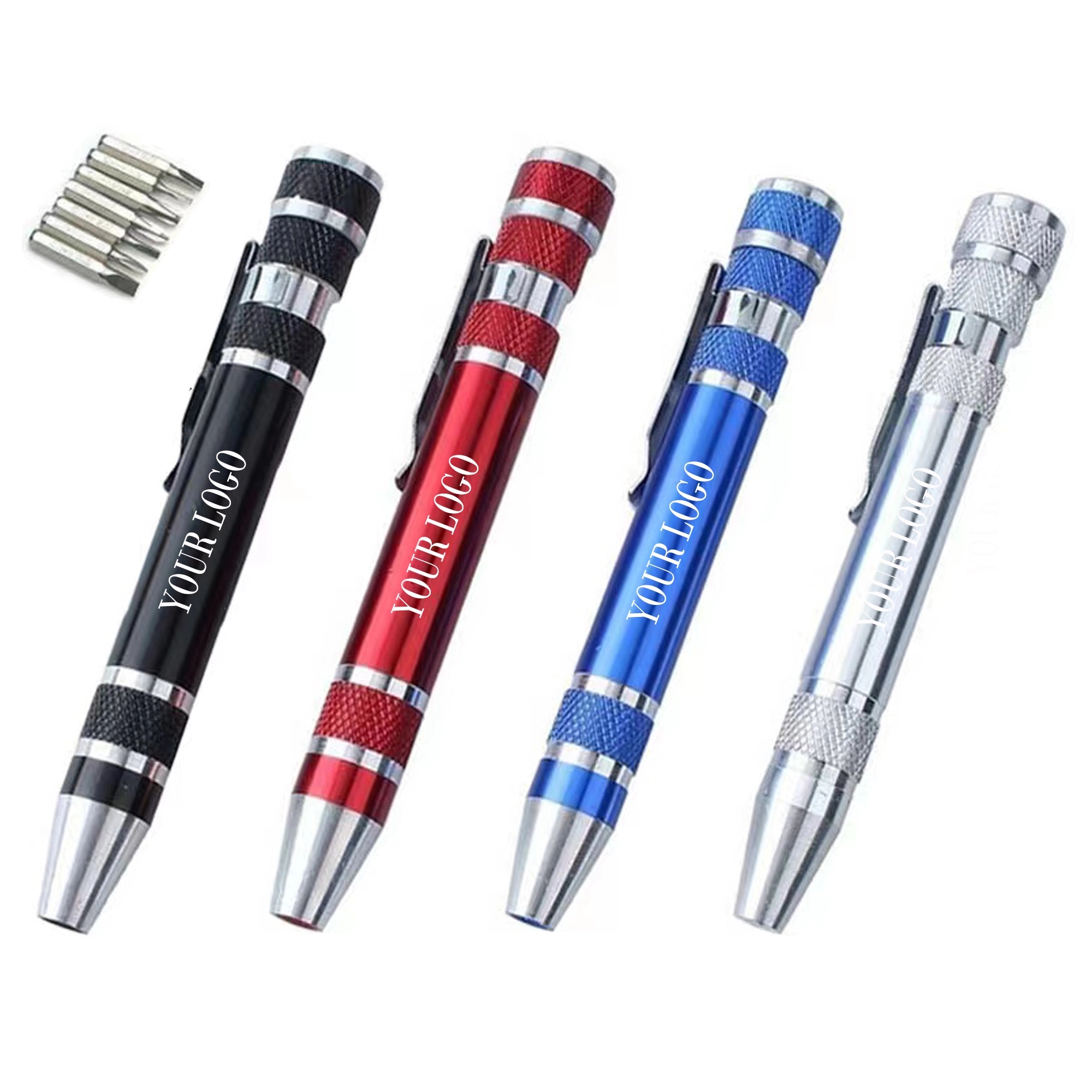 8-In-1 Aluminum Multi-Tool Kit  MOQ 100 5