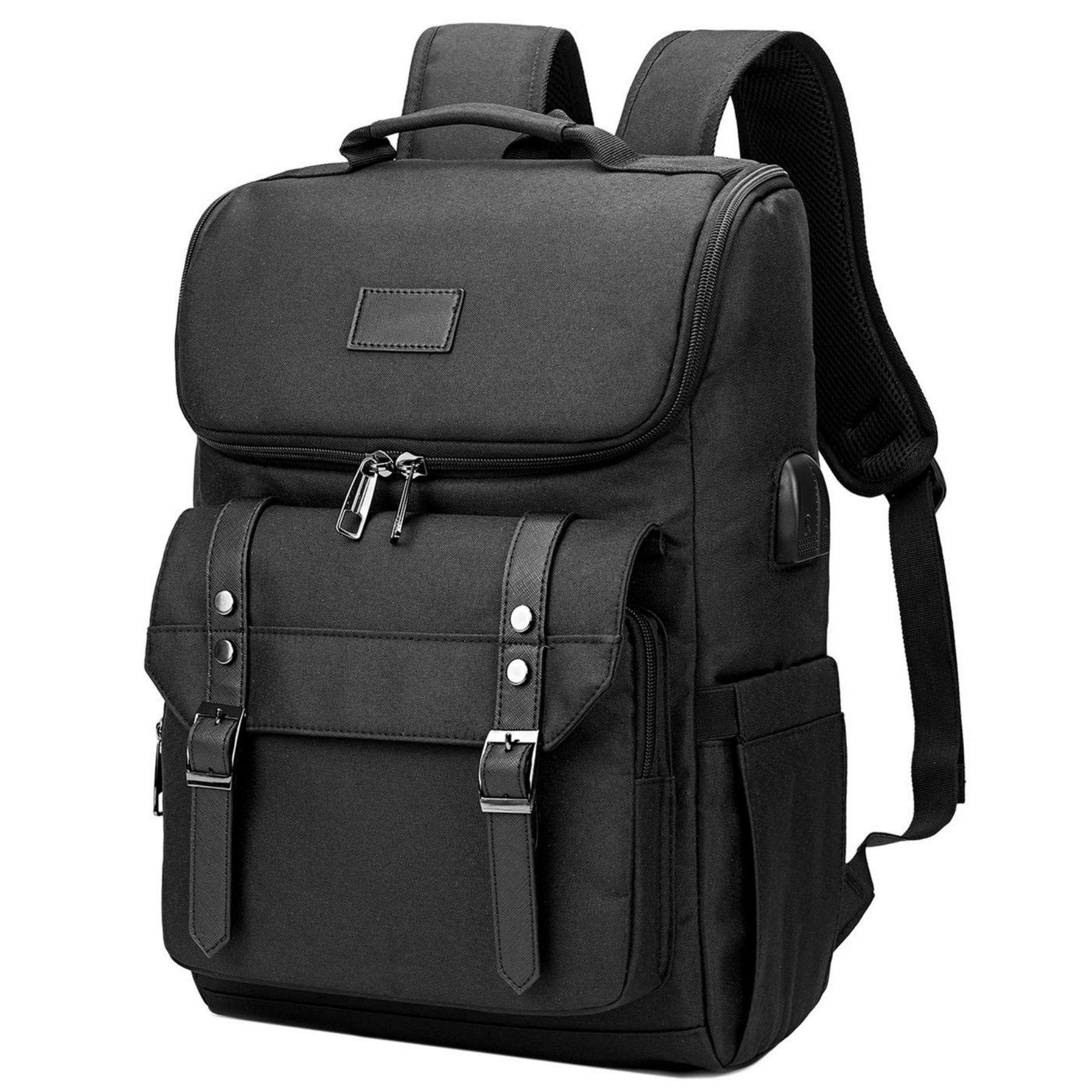 Charging Vintage Laptop Backpack 18