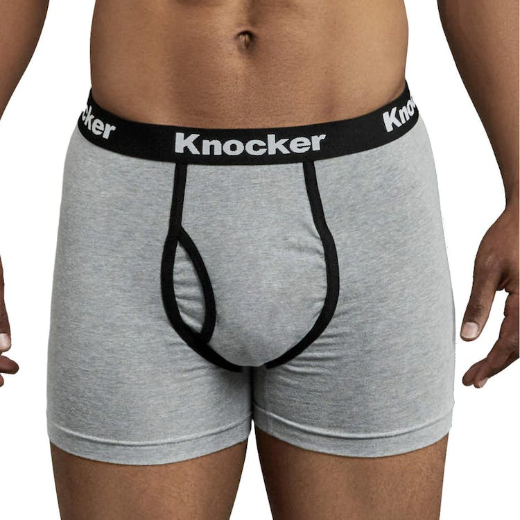 Men's Cotton Spandex Boxer Briefs - Medium Assorted Colors 3
