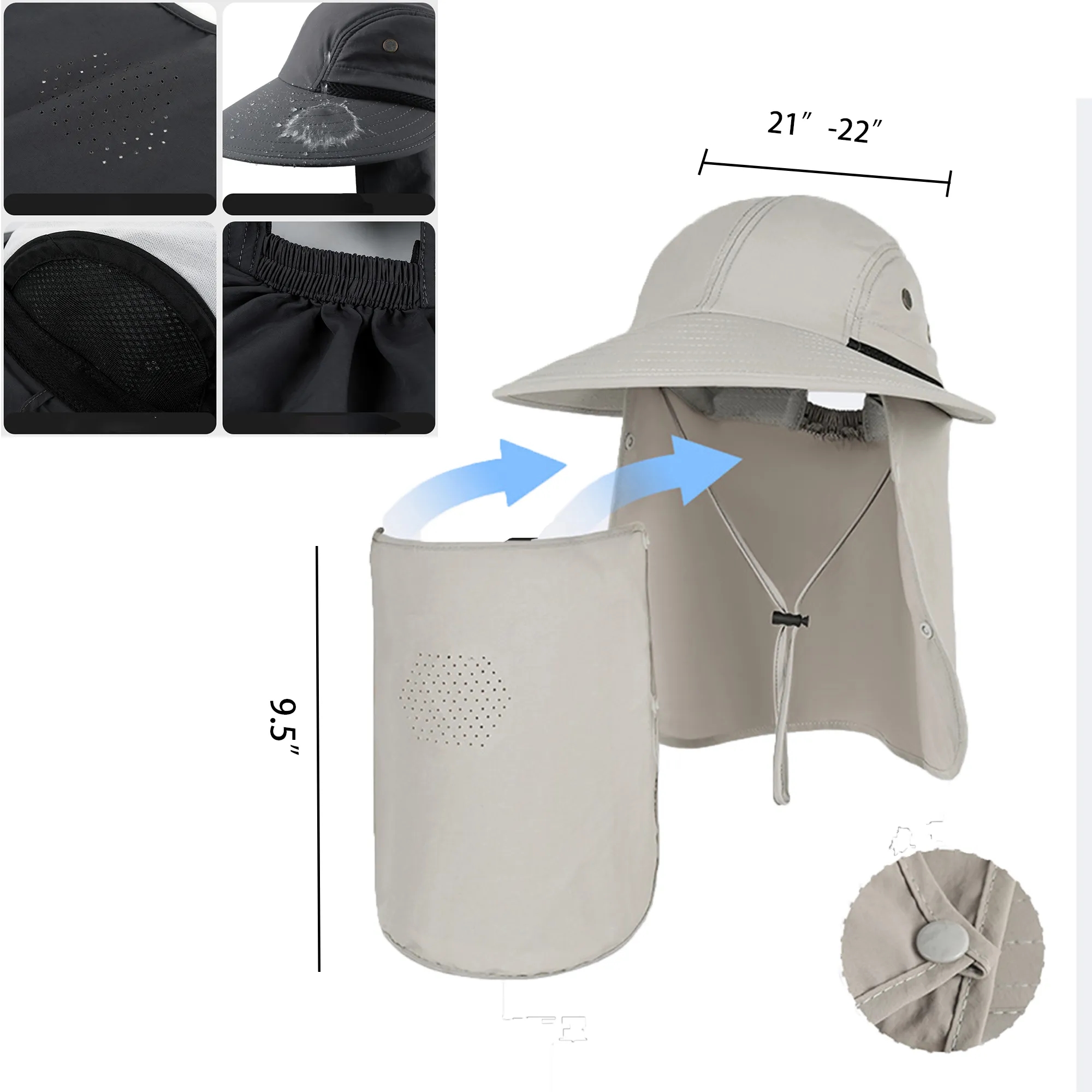 Summer Outdoor Sun Hat 5
