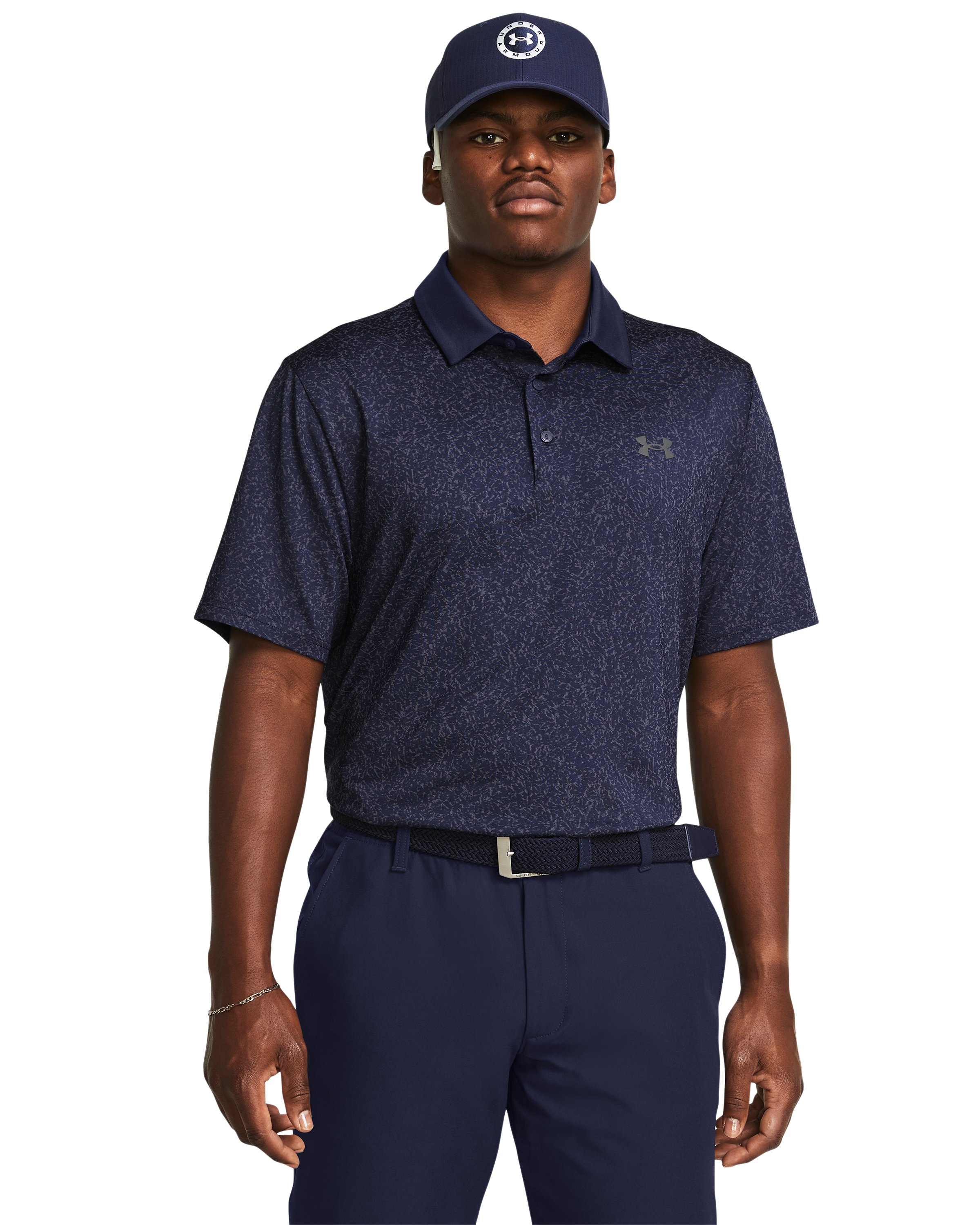UA Playoff 3.0 Coral Jacquard Men's Polo 14