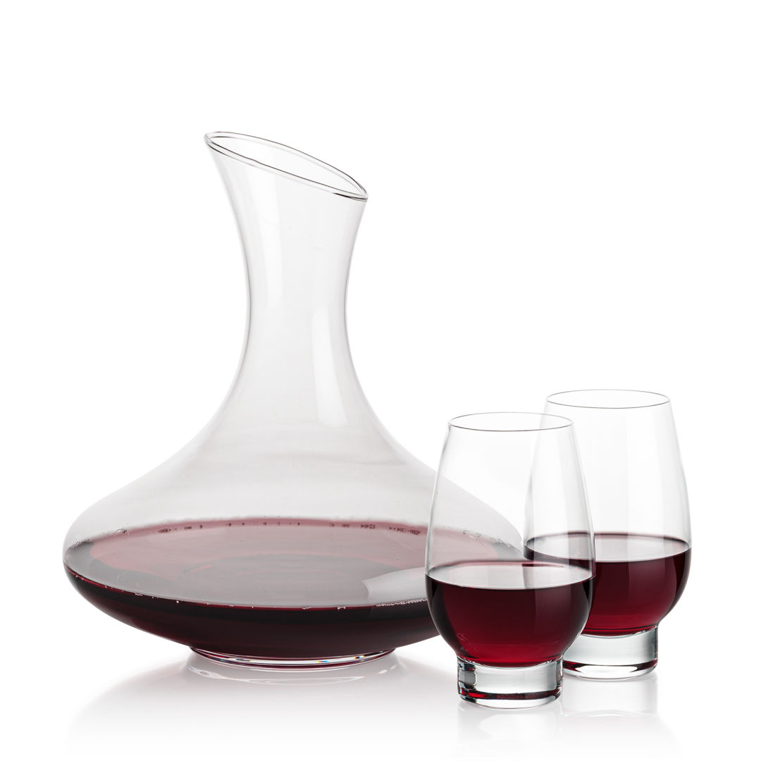 Innisfil Carafe & Glenarden Stemless Wine - Thumbnail 2