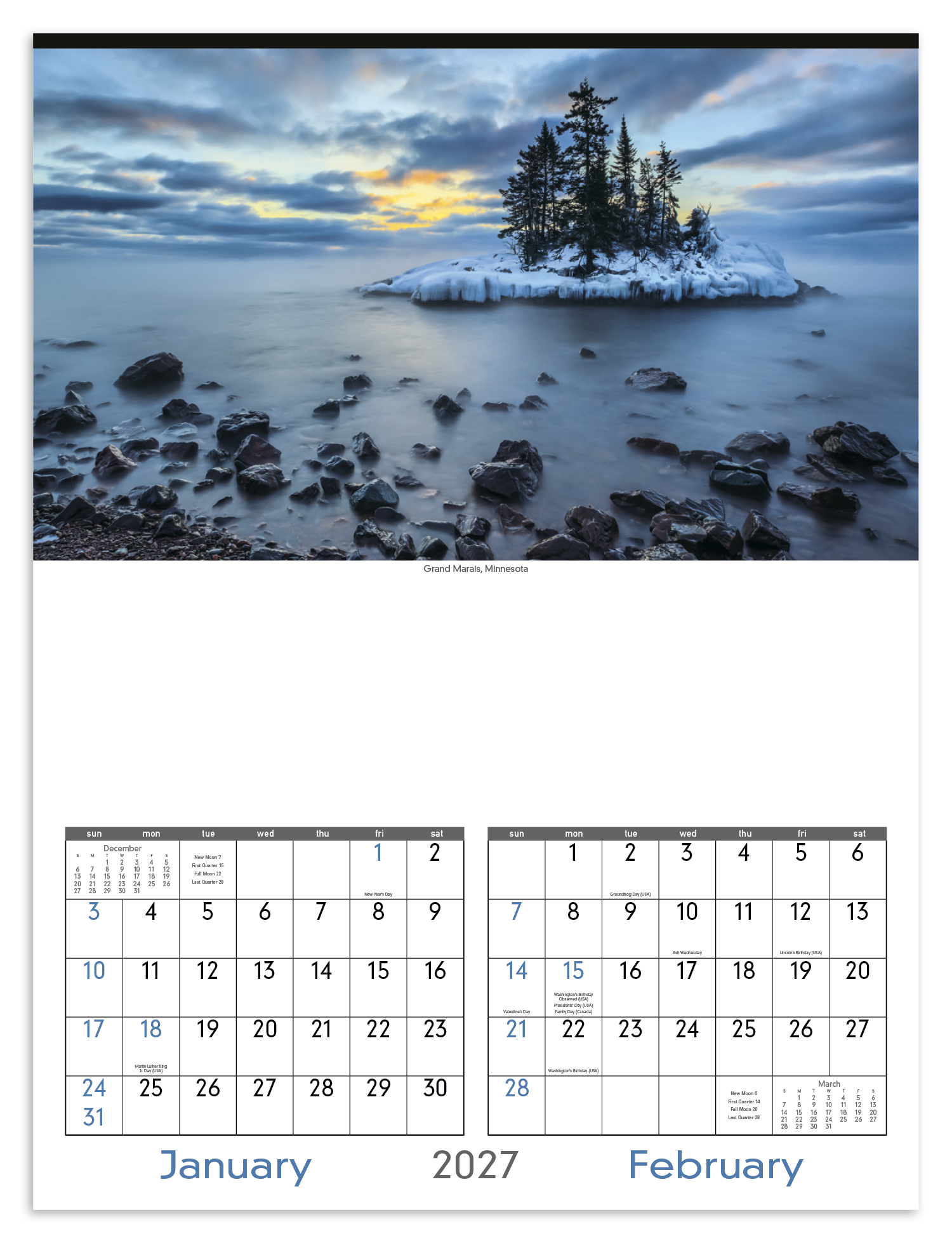 Triumph Calendars Scenes of America Calendar