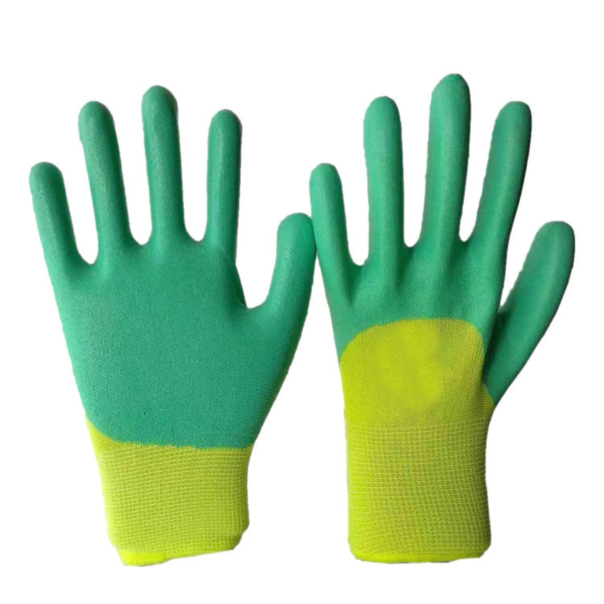 Rubber Coated Knit Nylon Working Gloves 12