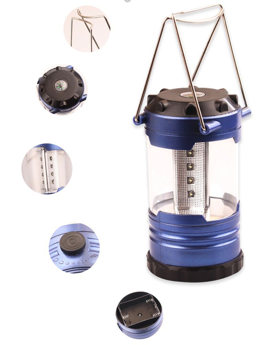 Laser Logo with Camping LED Lantern