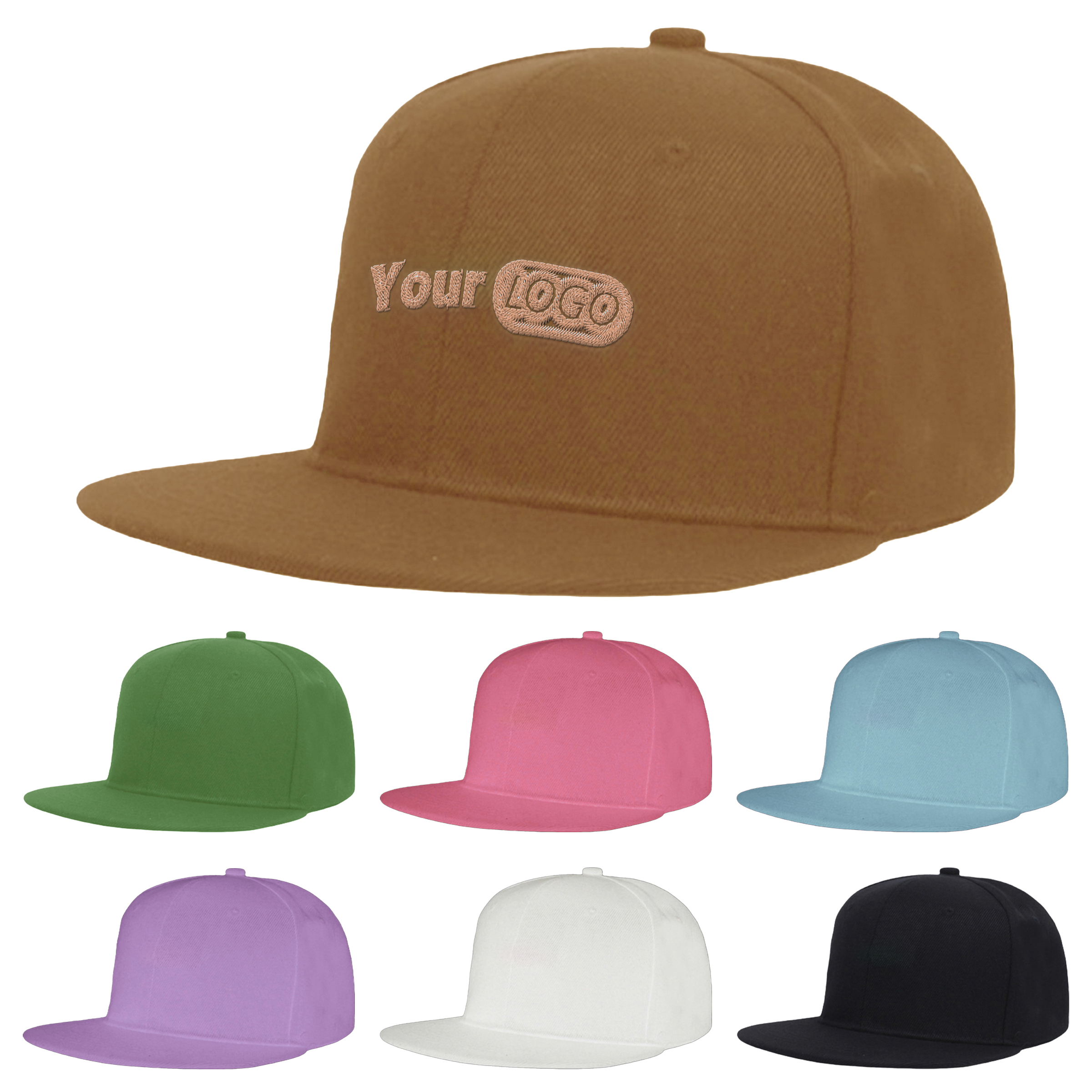 Polyester Versatile Flat Brim Hat ?C A Must-Have Accessory For Modern Fashion