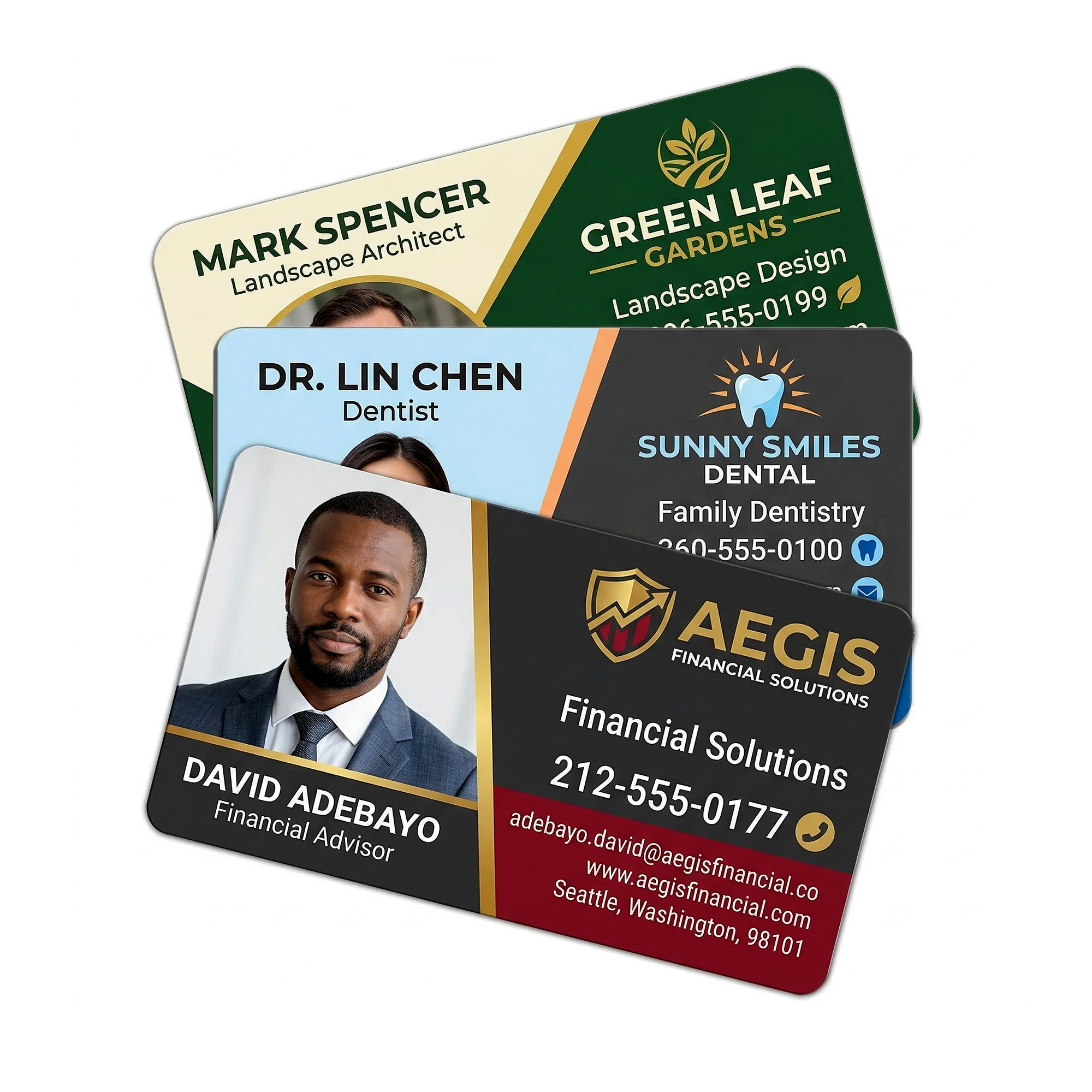 Customizable Business Card Magnets