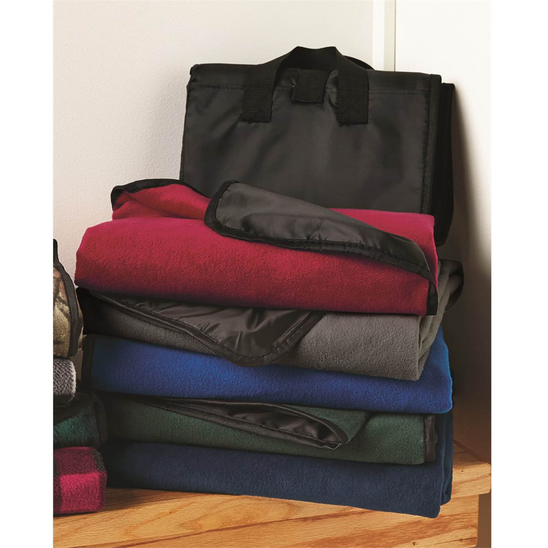 200D Nylon Oxford Waterproof Foldable Picnic Blanket 19