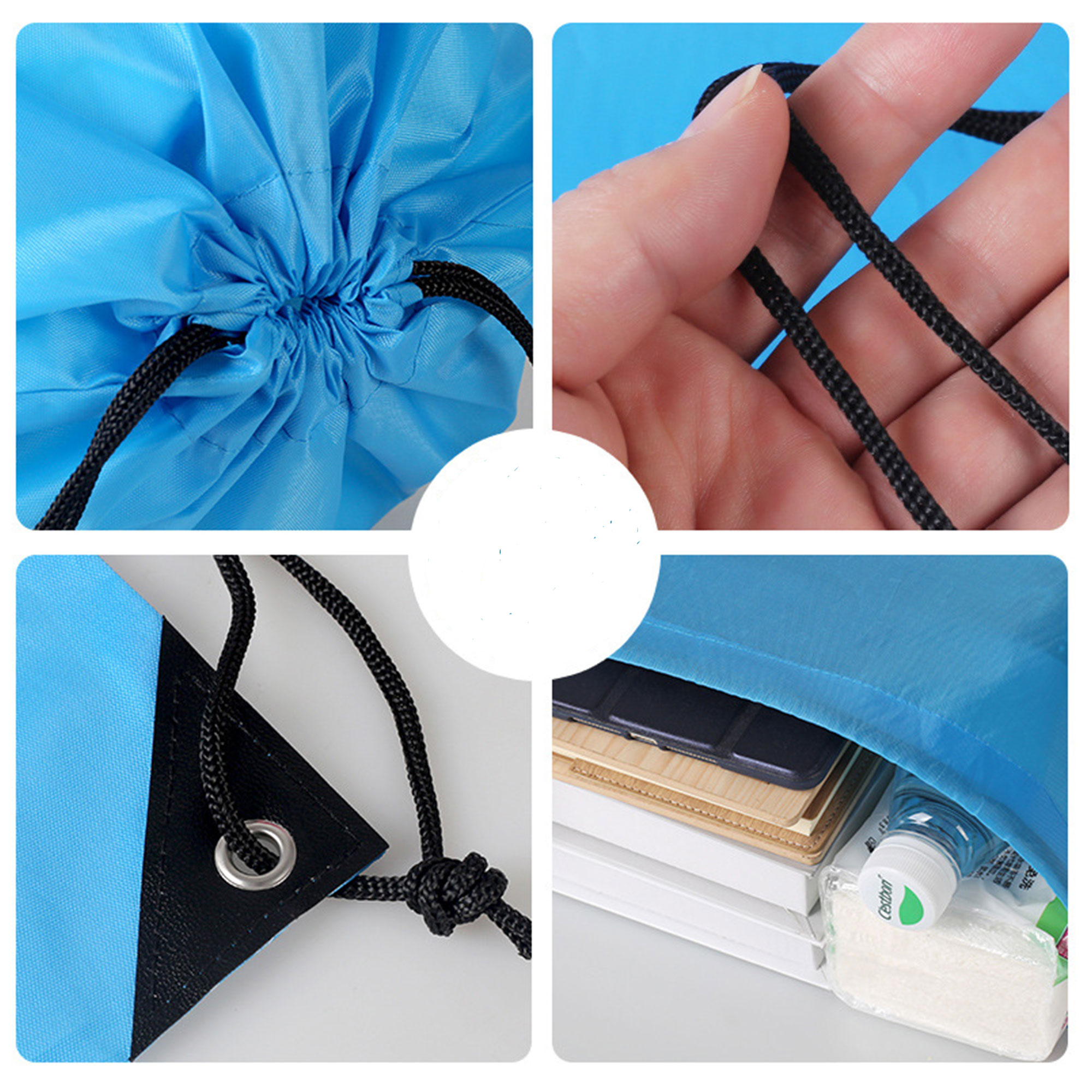 Stylish Polyester String Backpack 10