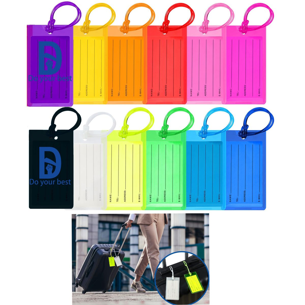 Privacy Protection PVC Tag 3