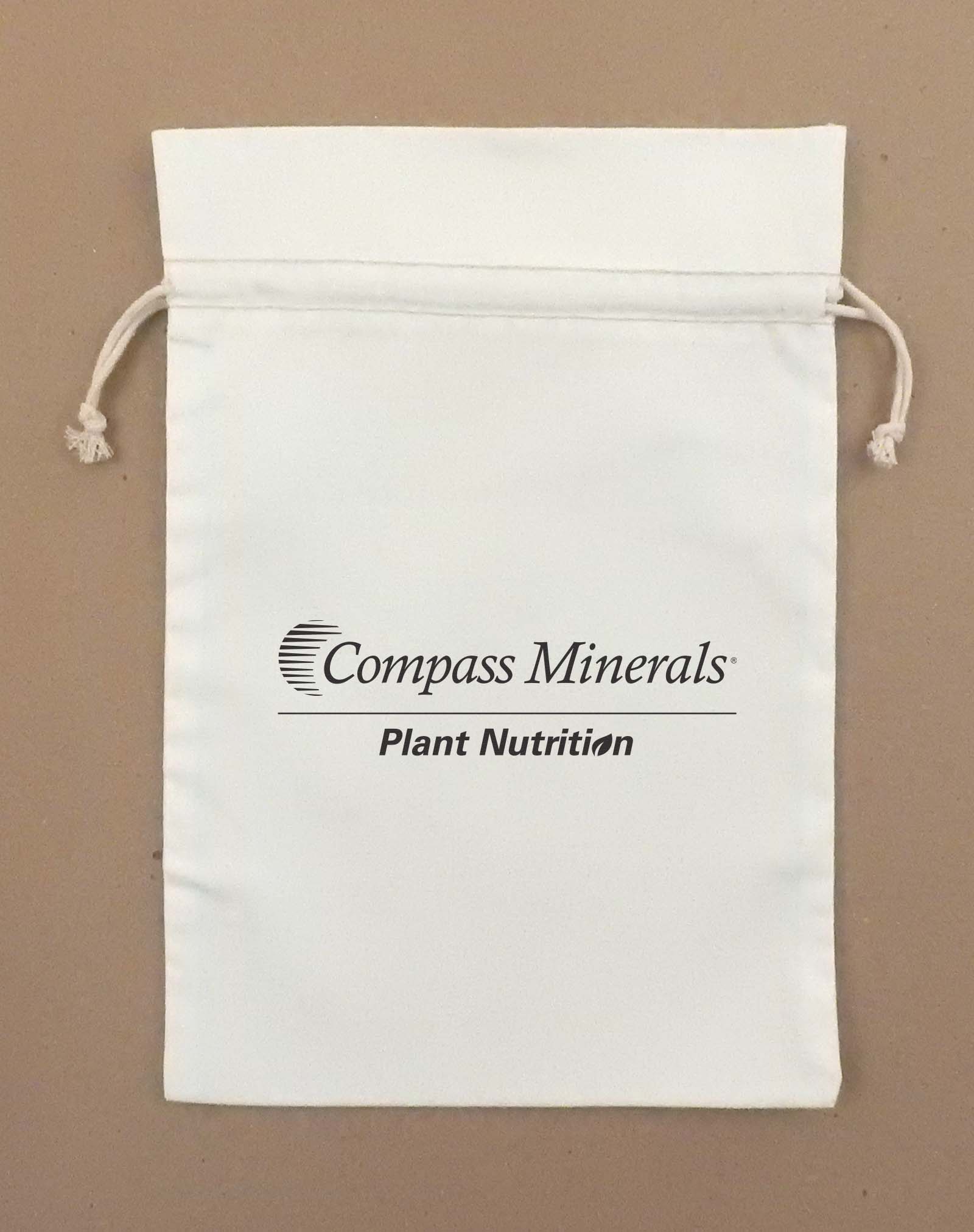 “Duplex” Cotton Double Drawstring Bag 4 X 6"