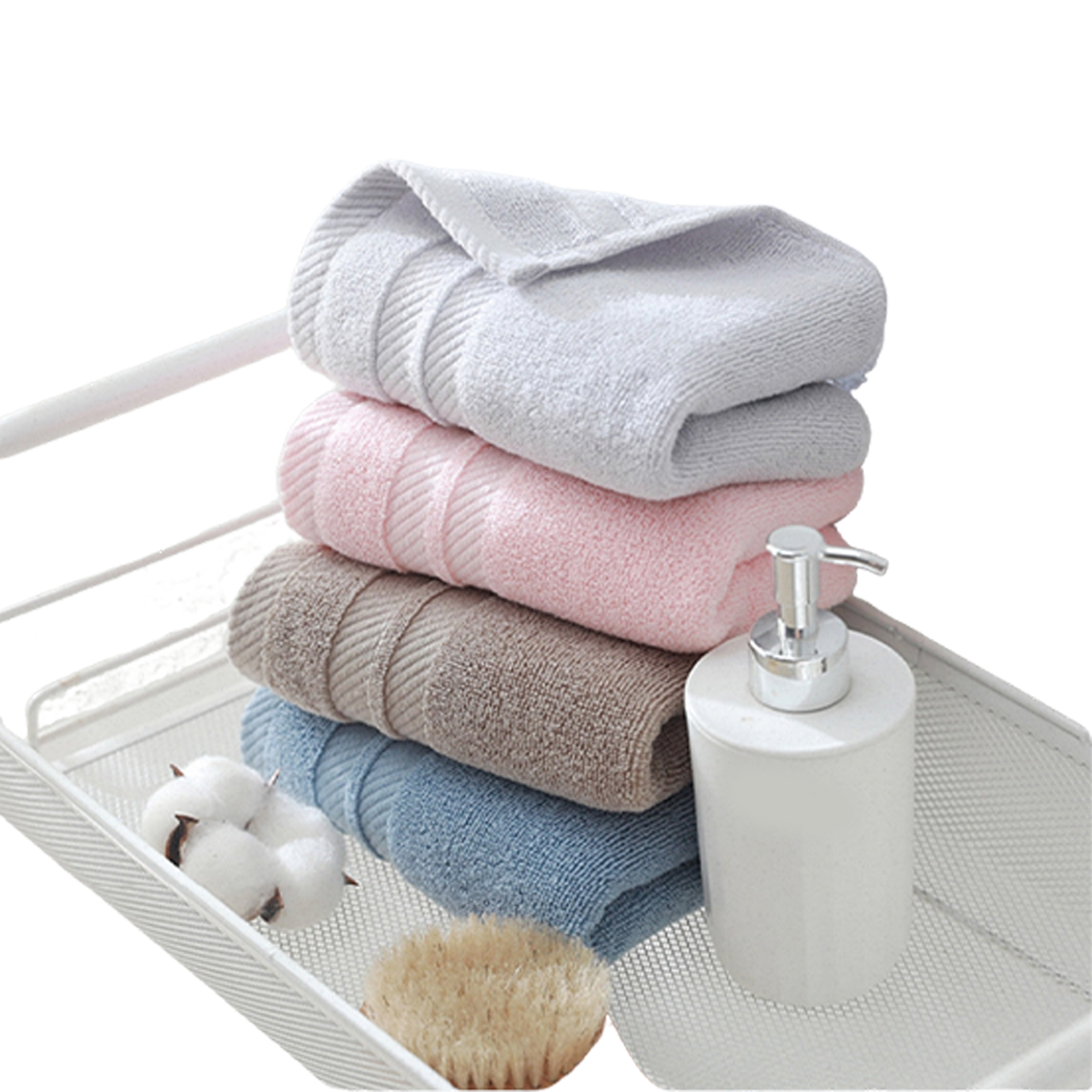 10 x 20 Inch Absorbent Cotton Hand Towel 3