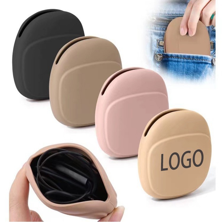 Silicone Earbud Pouch