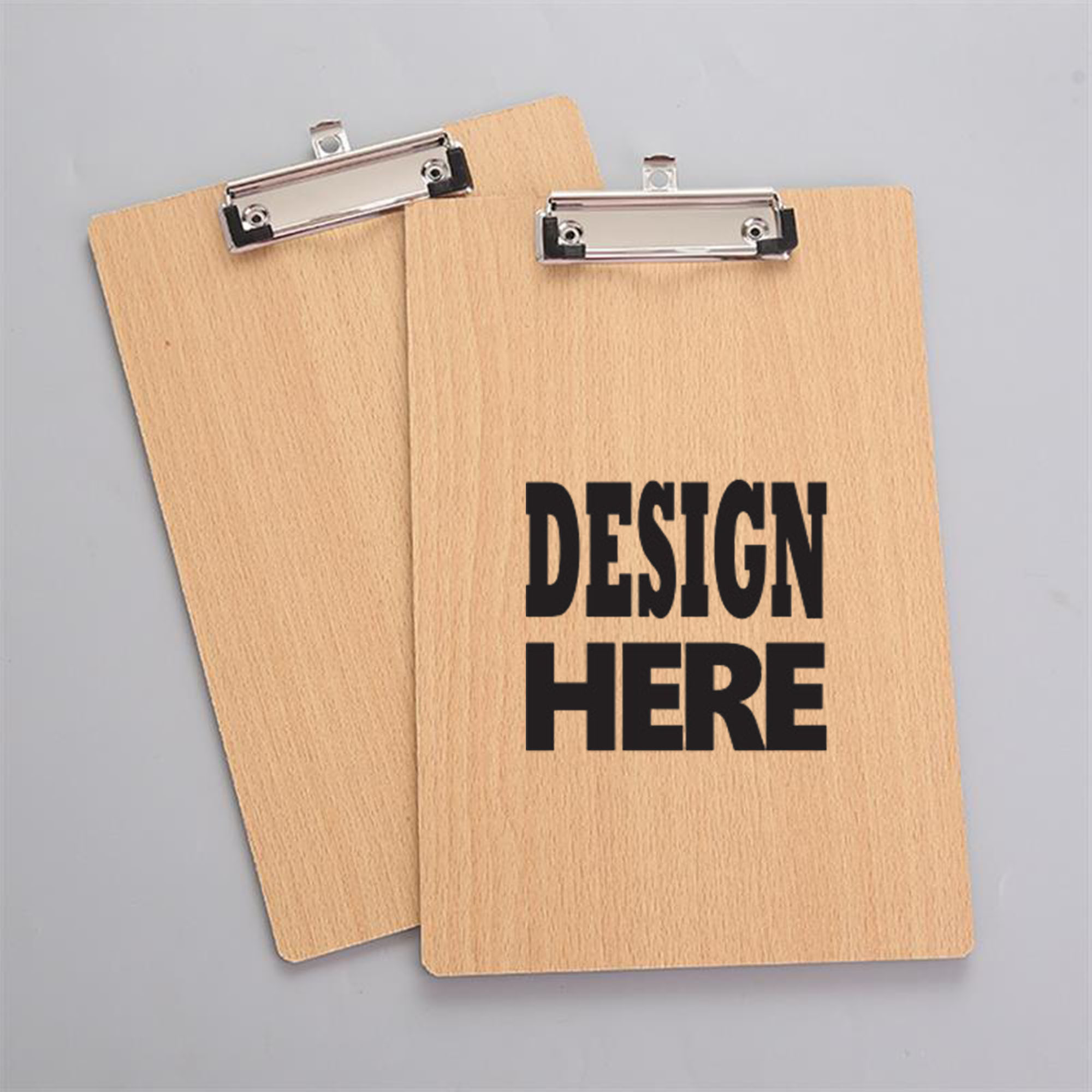 A4 Wooden Clipboard With Metal Clip 3