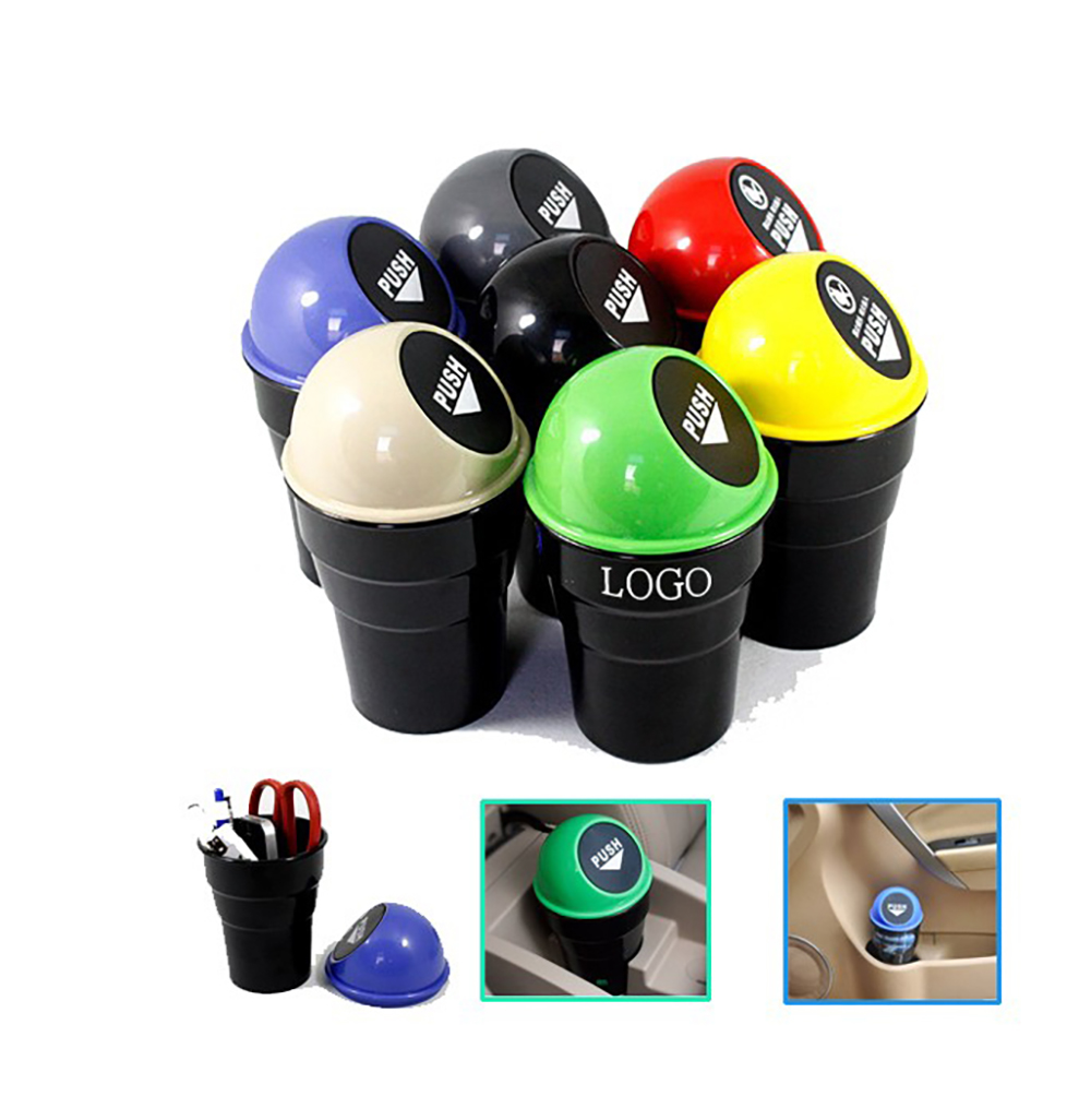 Car Cup Holder Trash Bin VIC125 Something Inked
