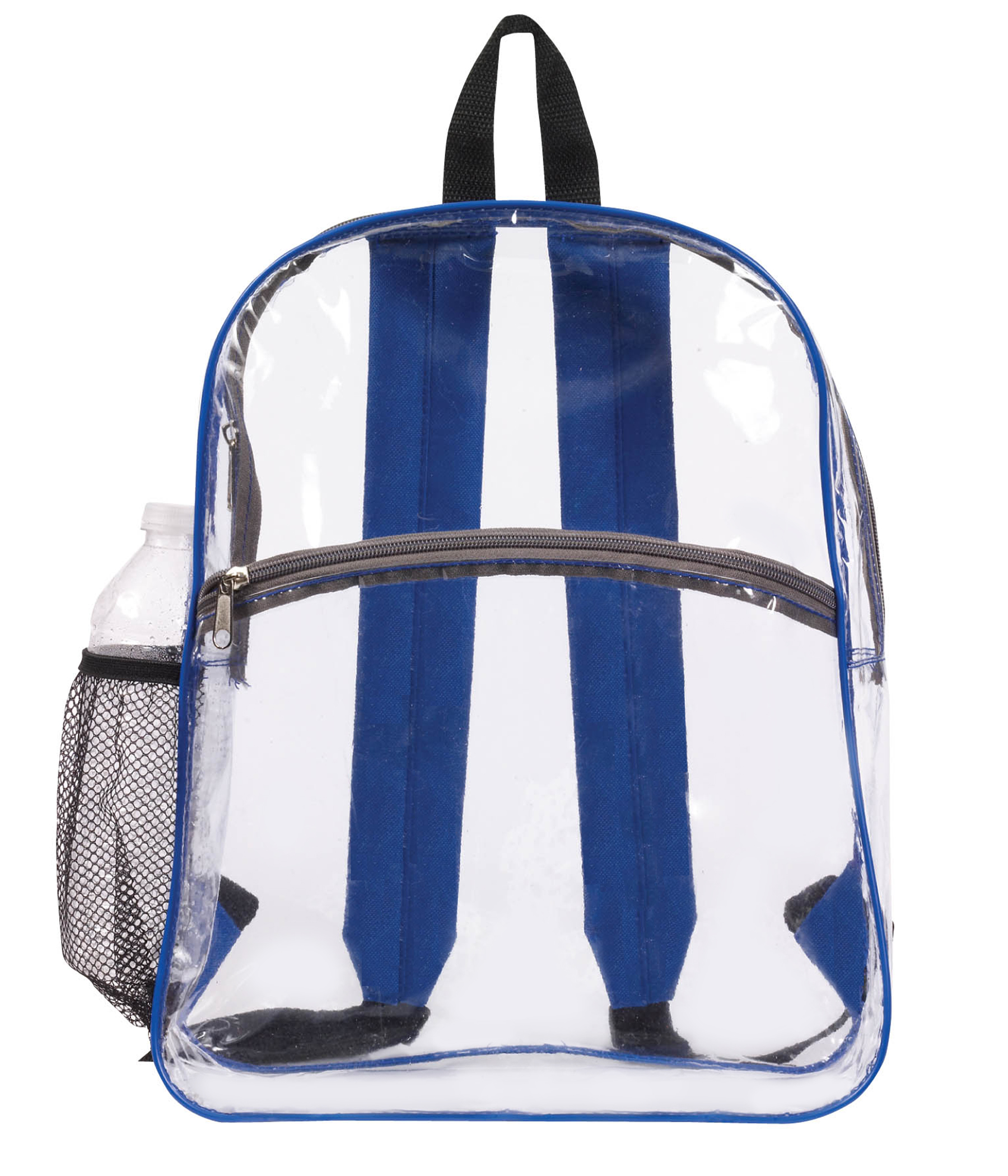 New & Improved Clear Zipper Backpack 10