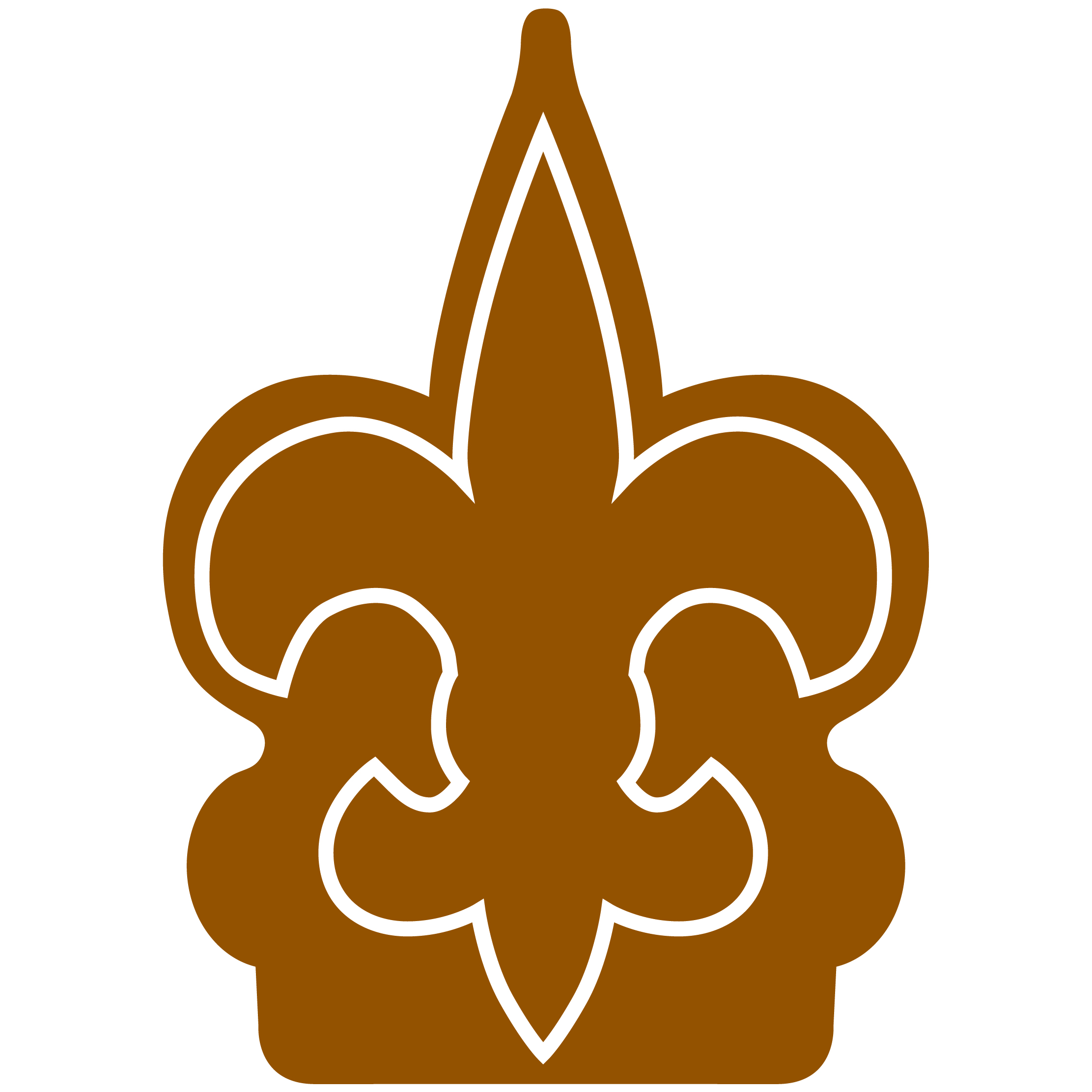 Fleur de Lys Mitt 65