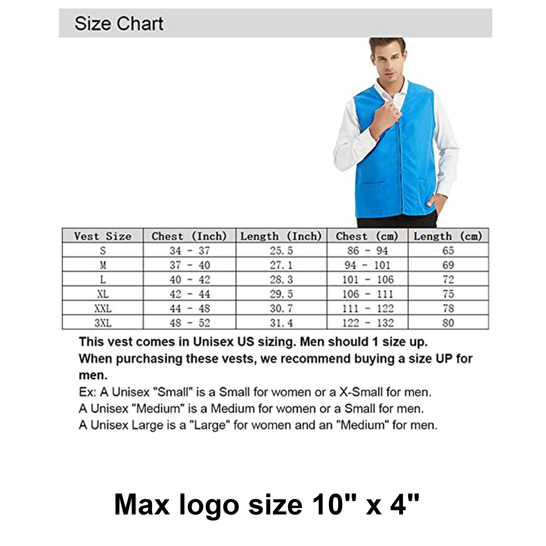Custom Adult Volunteer Uniform Vest 6